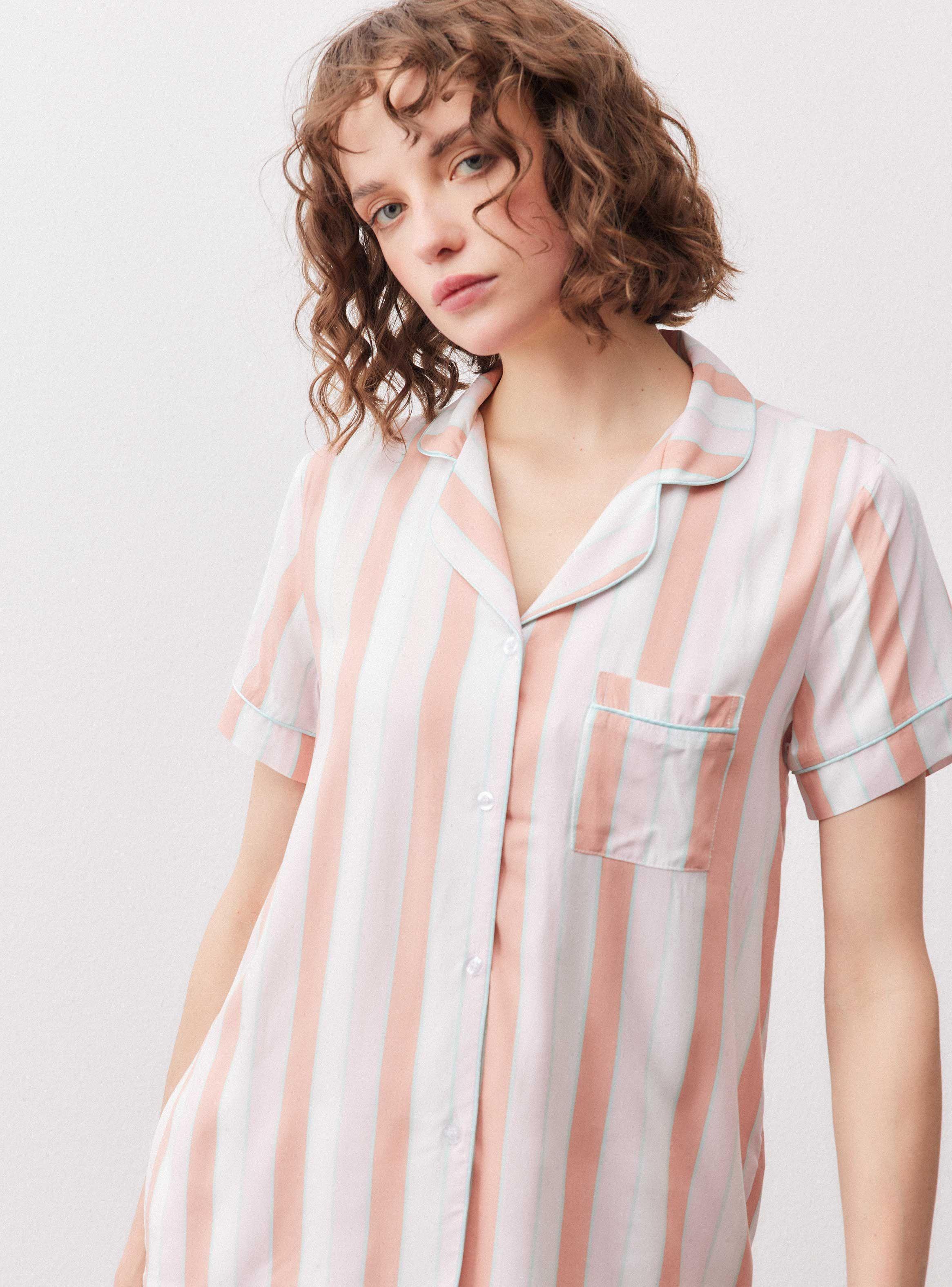 Pijama Camisero Full Print Viscosa-2