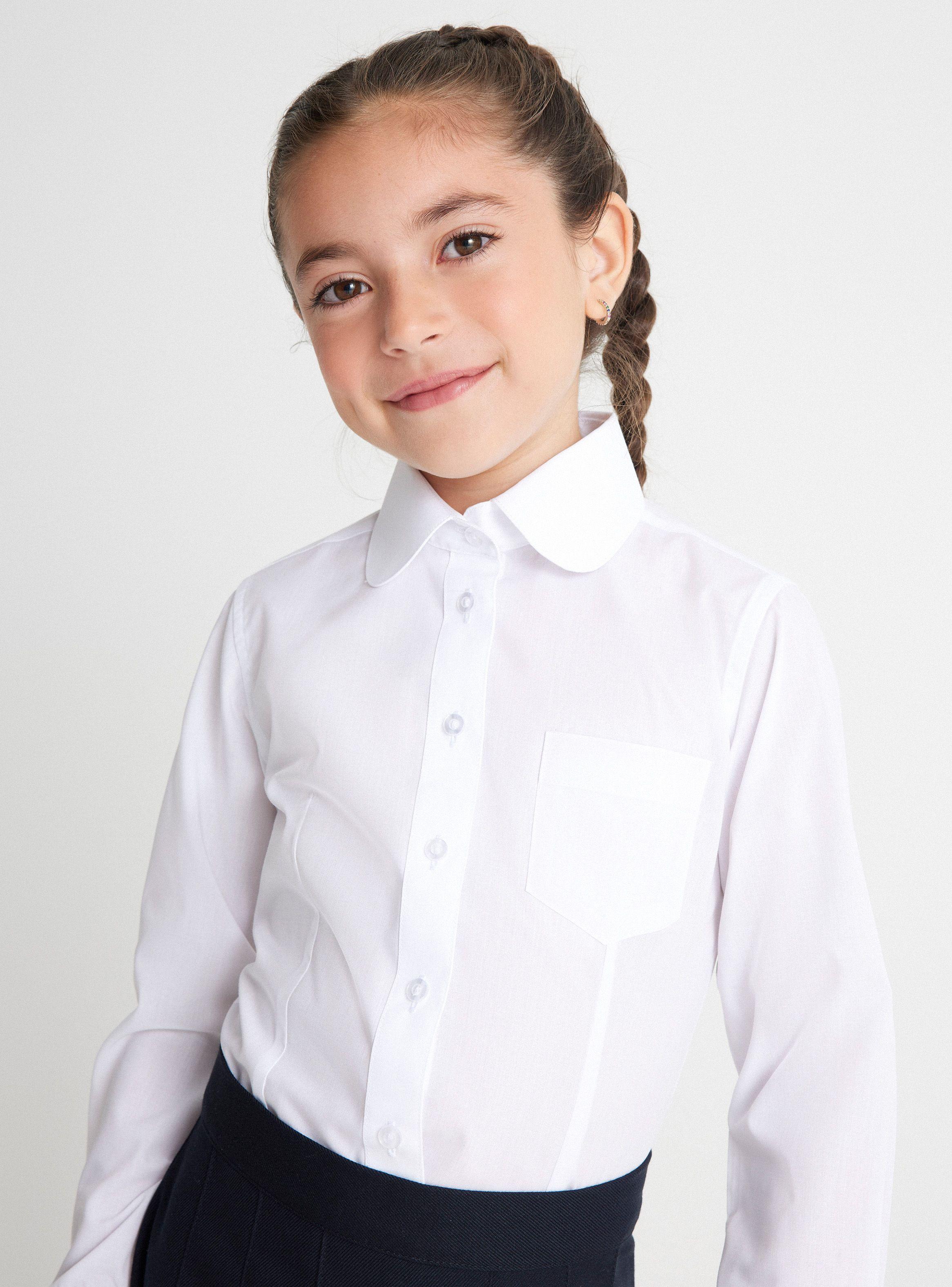 Bipack Blusa Blanca Entallada Talla 6-8-2