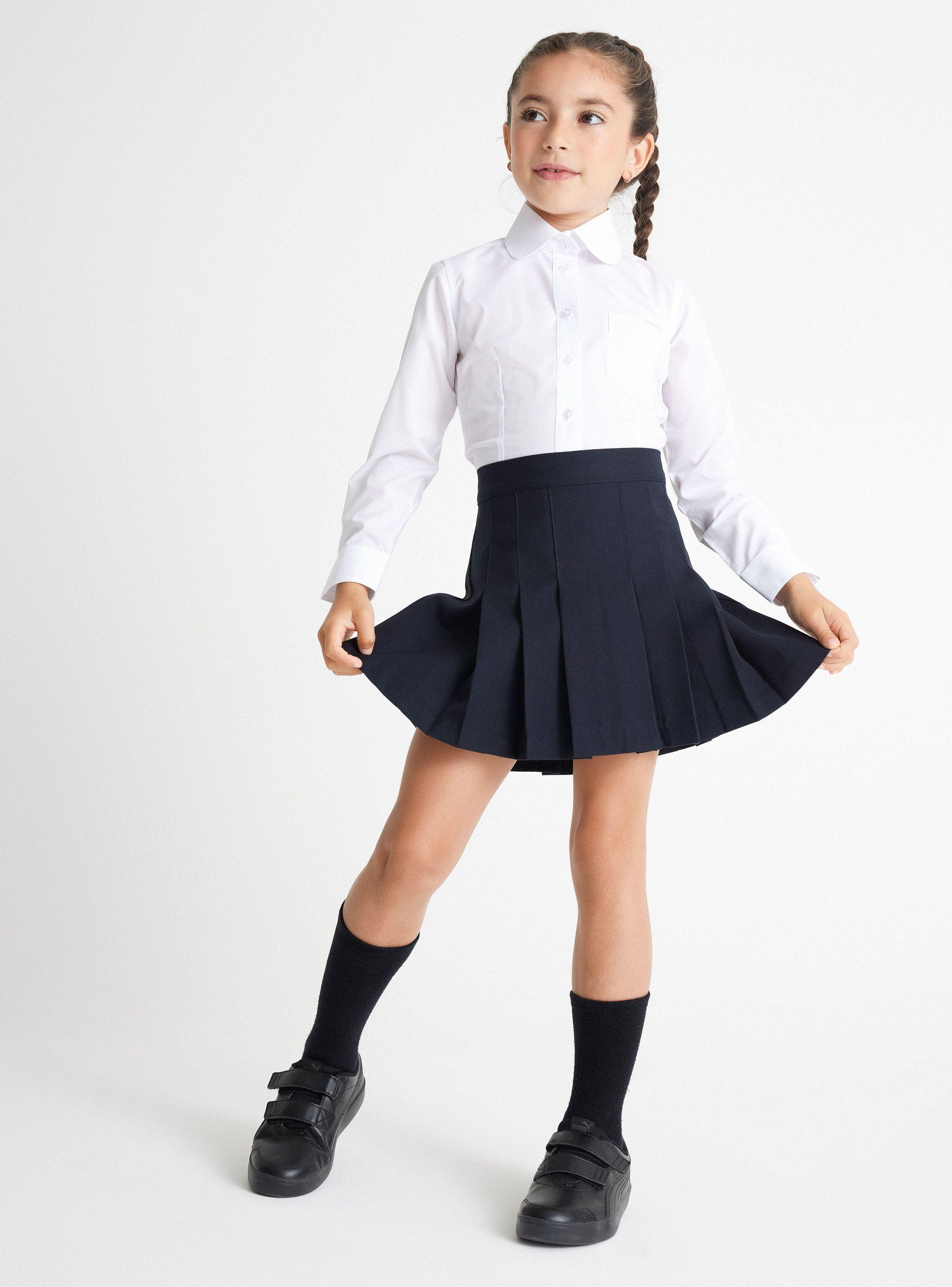 Bipack Blusa Blanca Entallada Talla 6-8-3