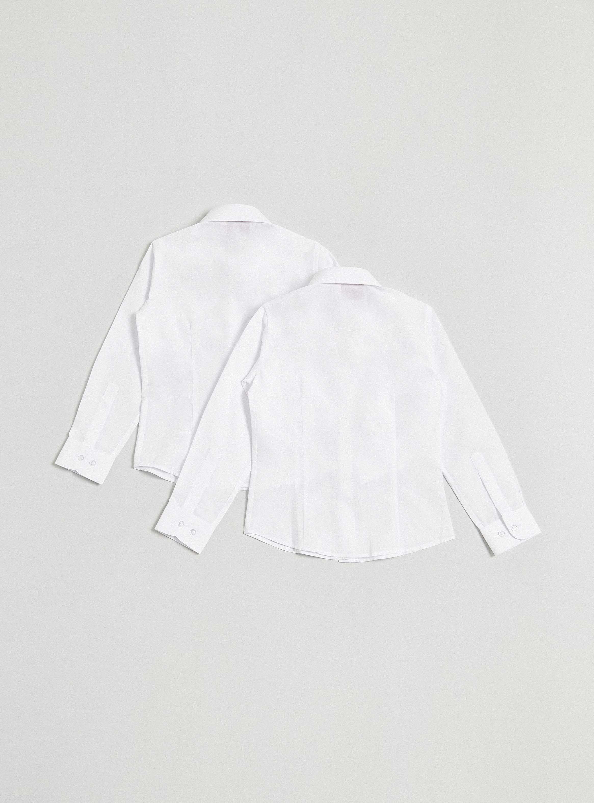 Bipack Blusa Blanca Entallada Talla 6-8-5