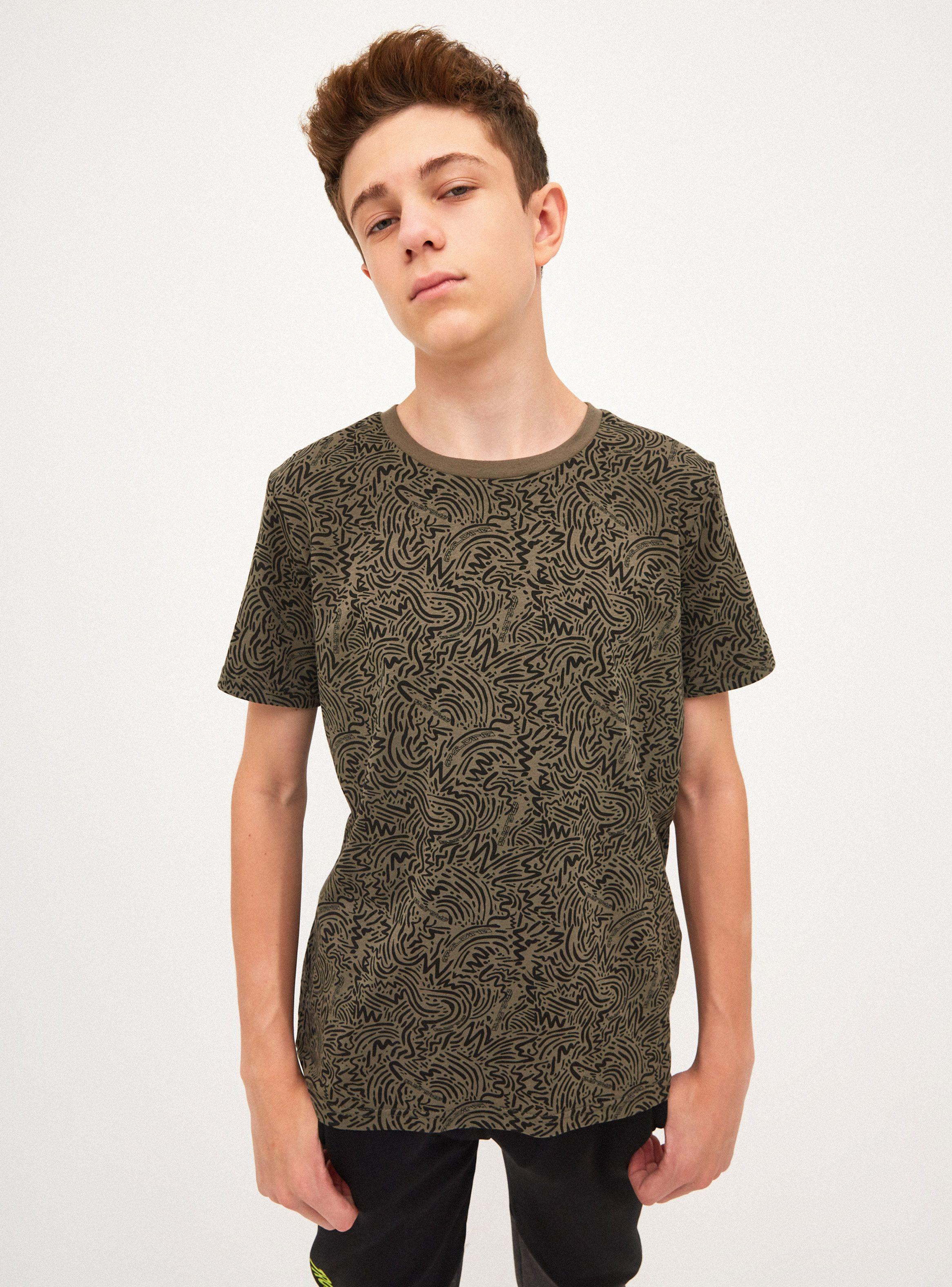 Polera Mini Print Niño-0