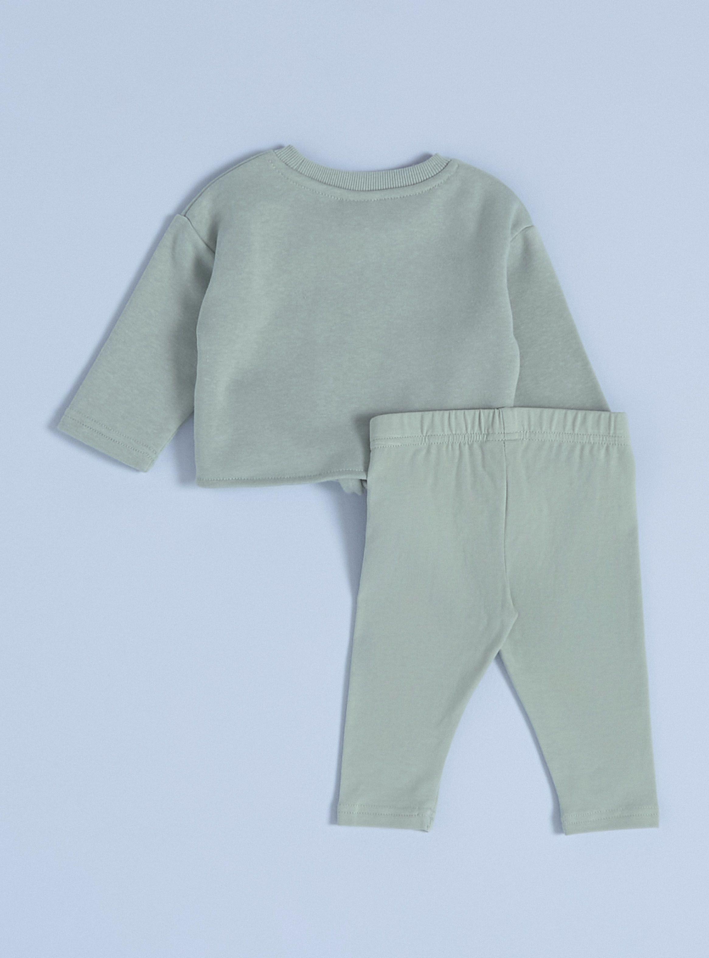 Conjunto Polerón Estampado Focal y Legging Niña-1
