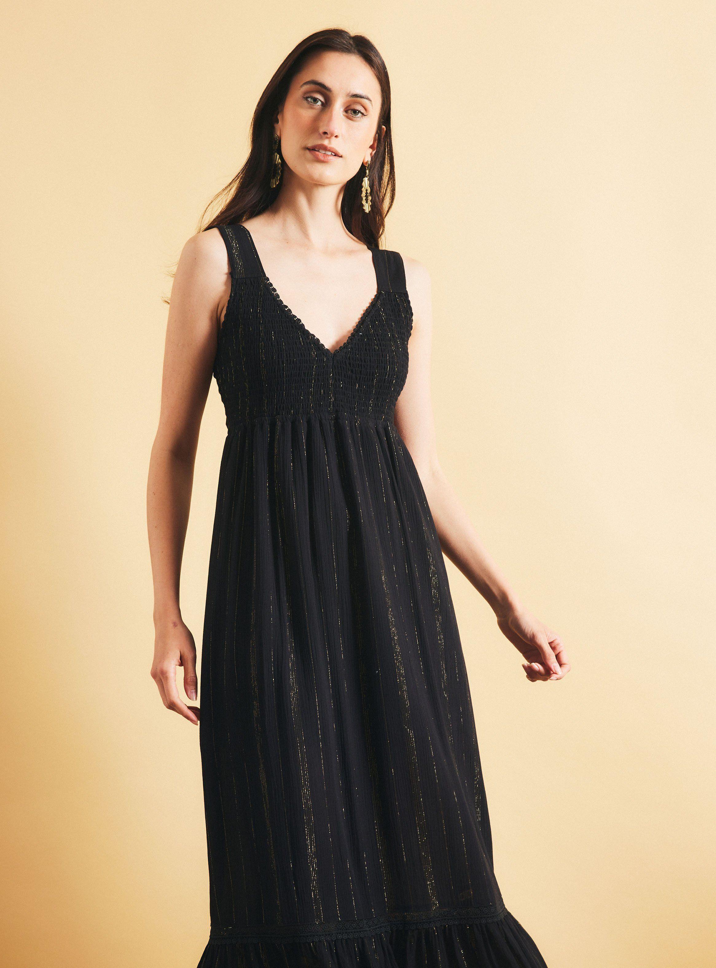 Vestido Vuelos y Amarra en Espalda-2