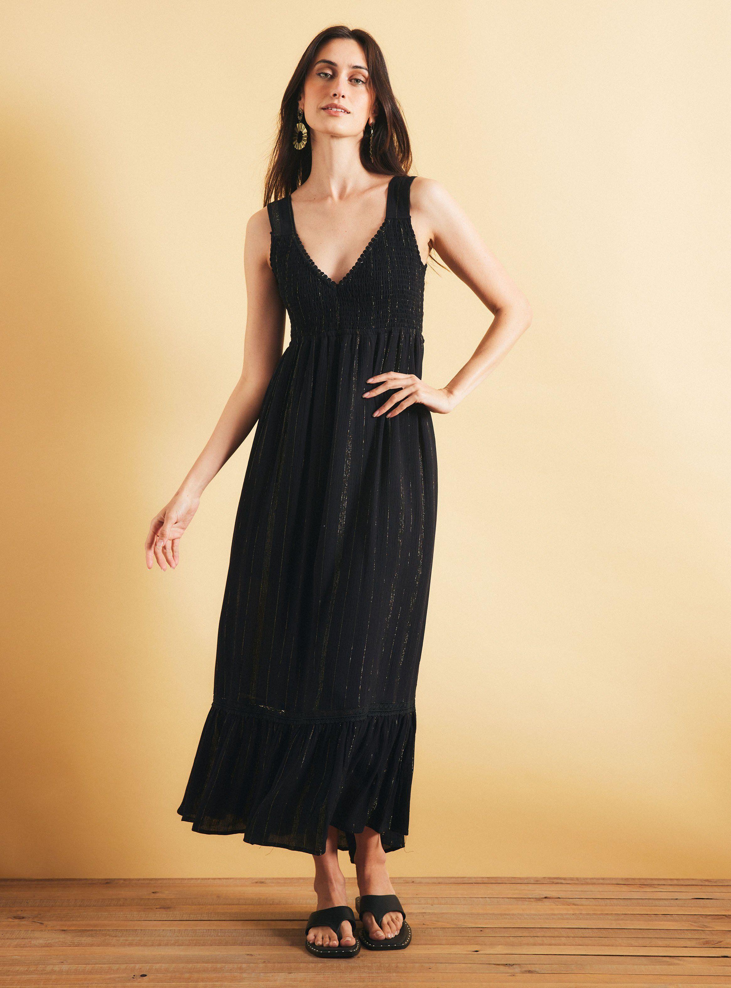 Vestido Vuelos y Amarra en Espalda-4