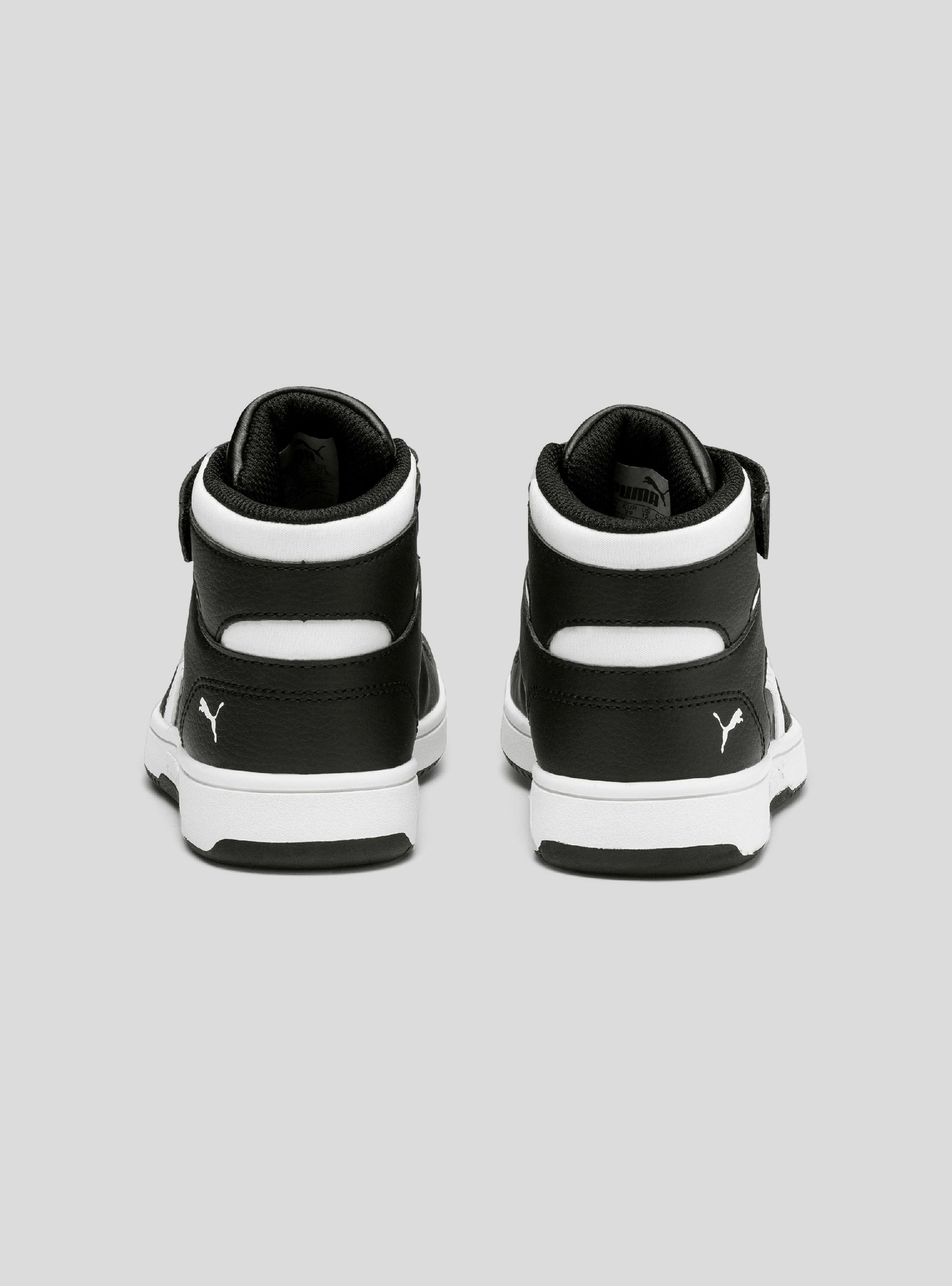 Zapatilla Puma Urbana Rebound High Negro Niño-2