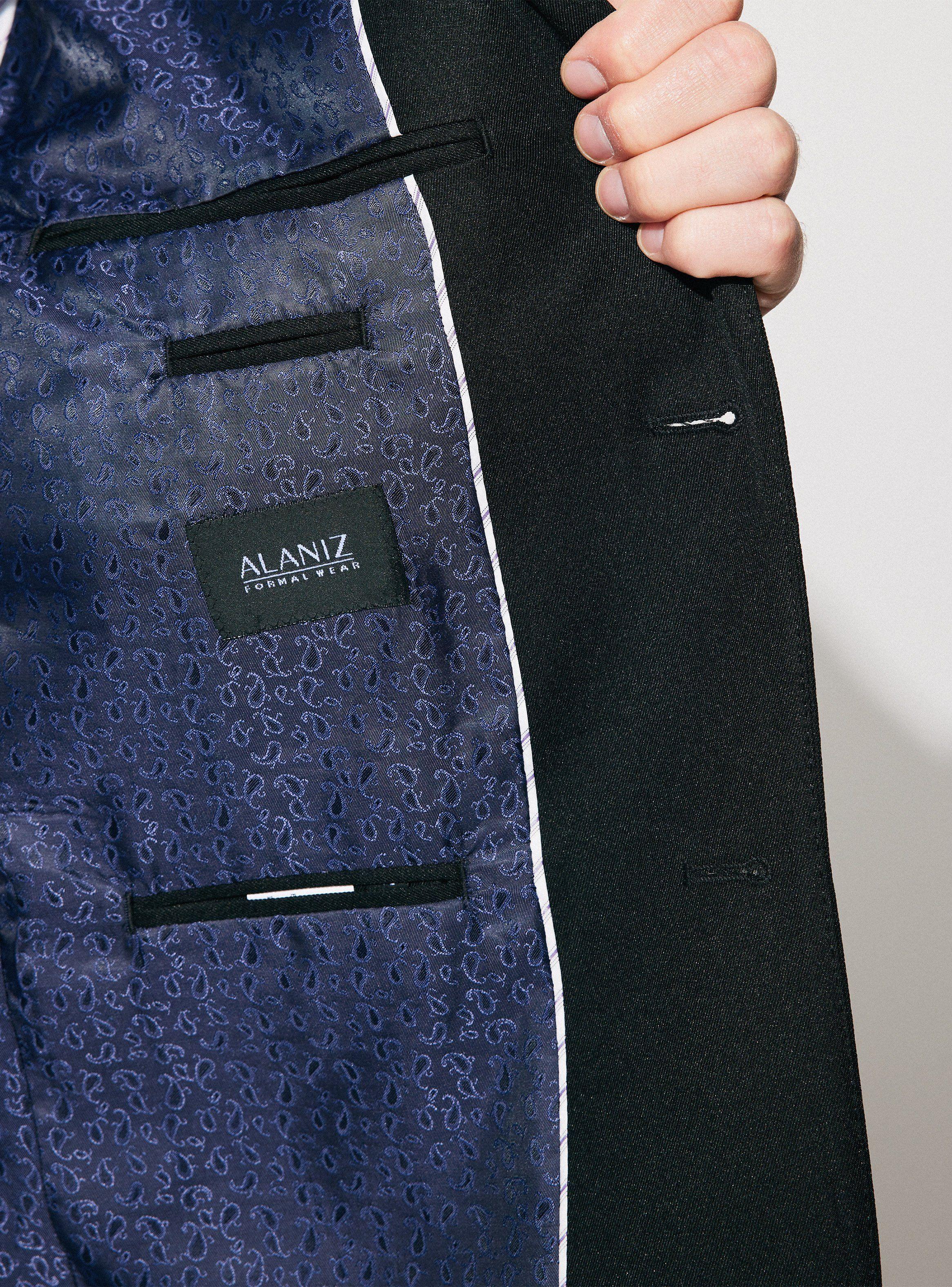 Traje Recto Slim Fit Liso-3