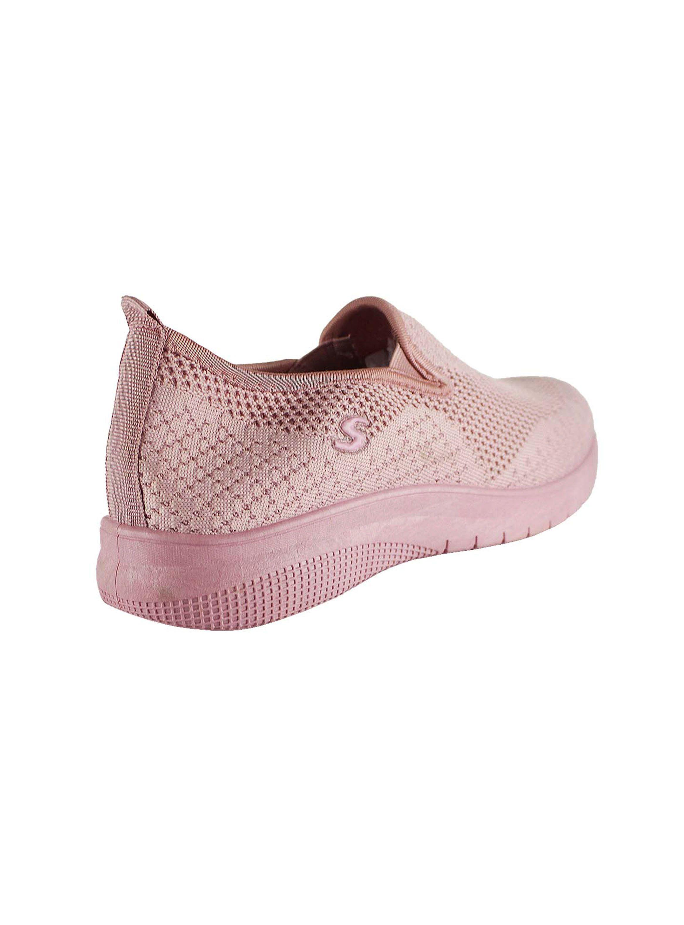 Zapatilla Takones Urbana Rosada Elisa Mujer-3