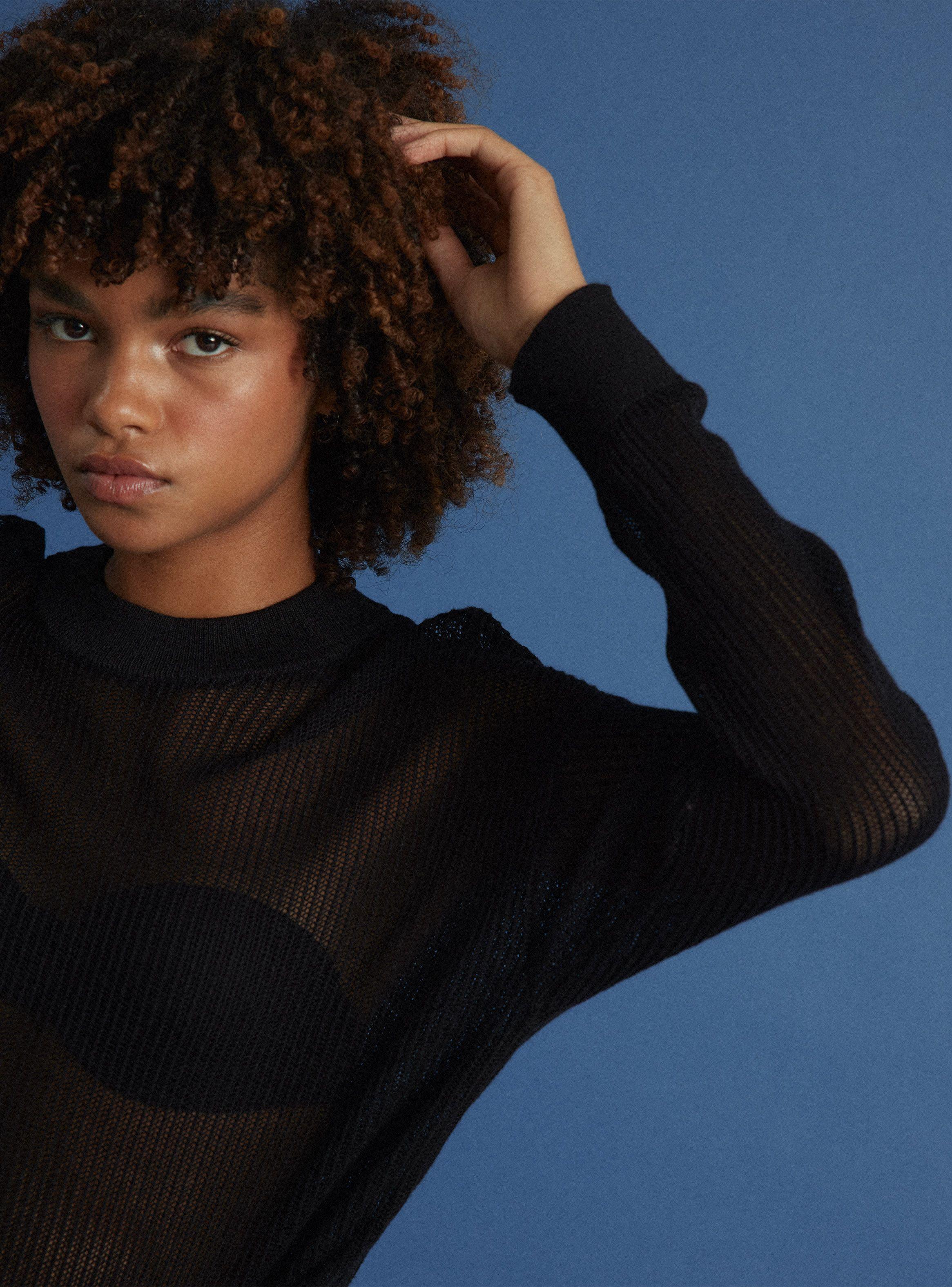 Sweater Básico Calado-0