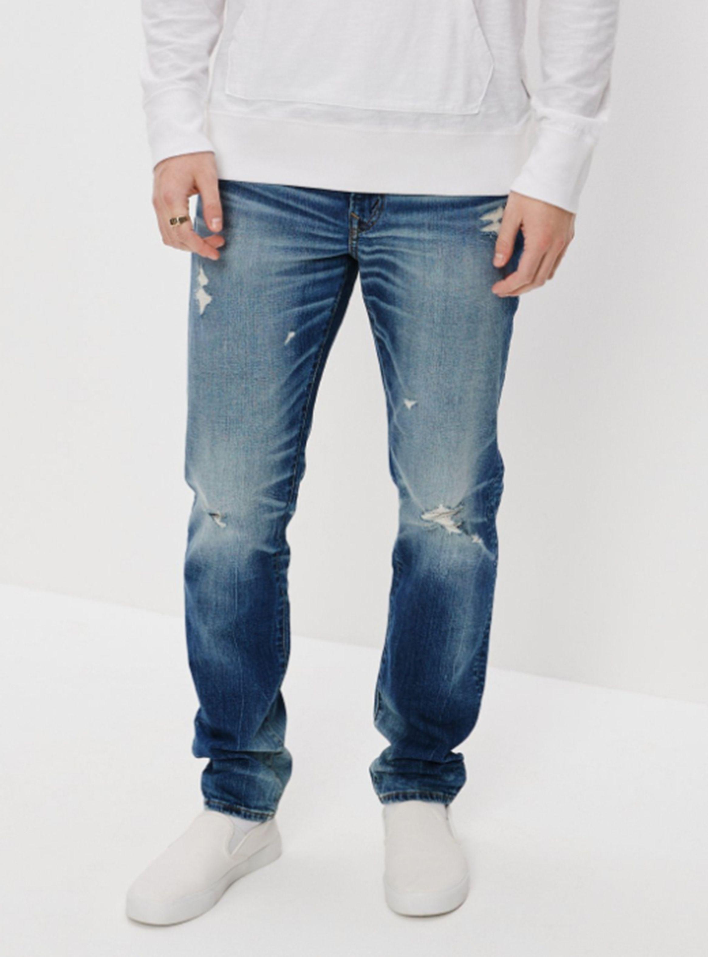 Jeans Real Good con Detalles Gastados-0