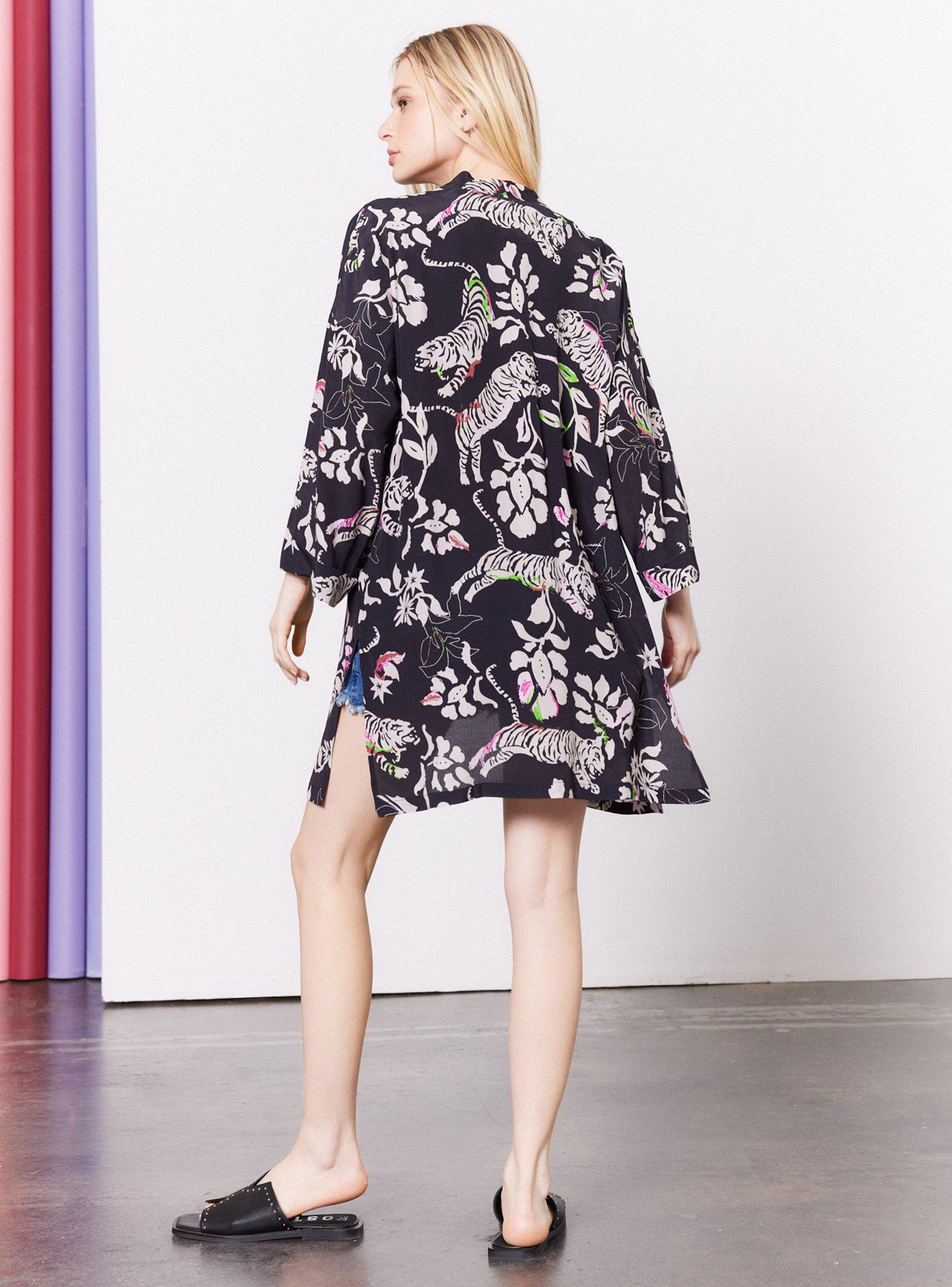 Blusa Kimono Estampado-5