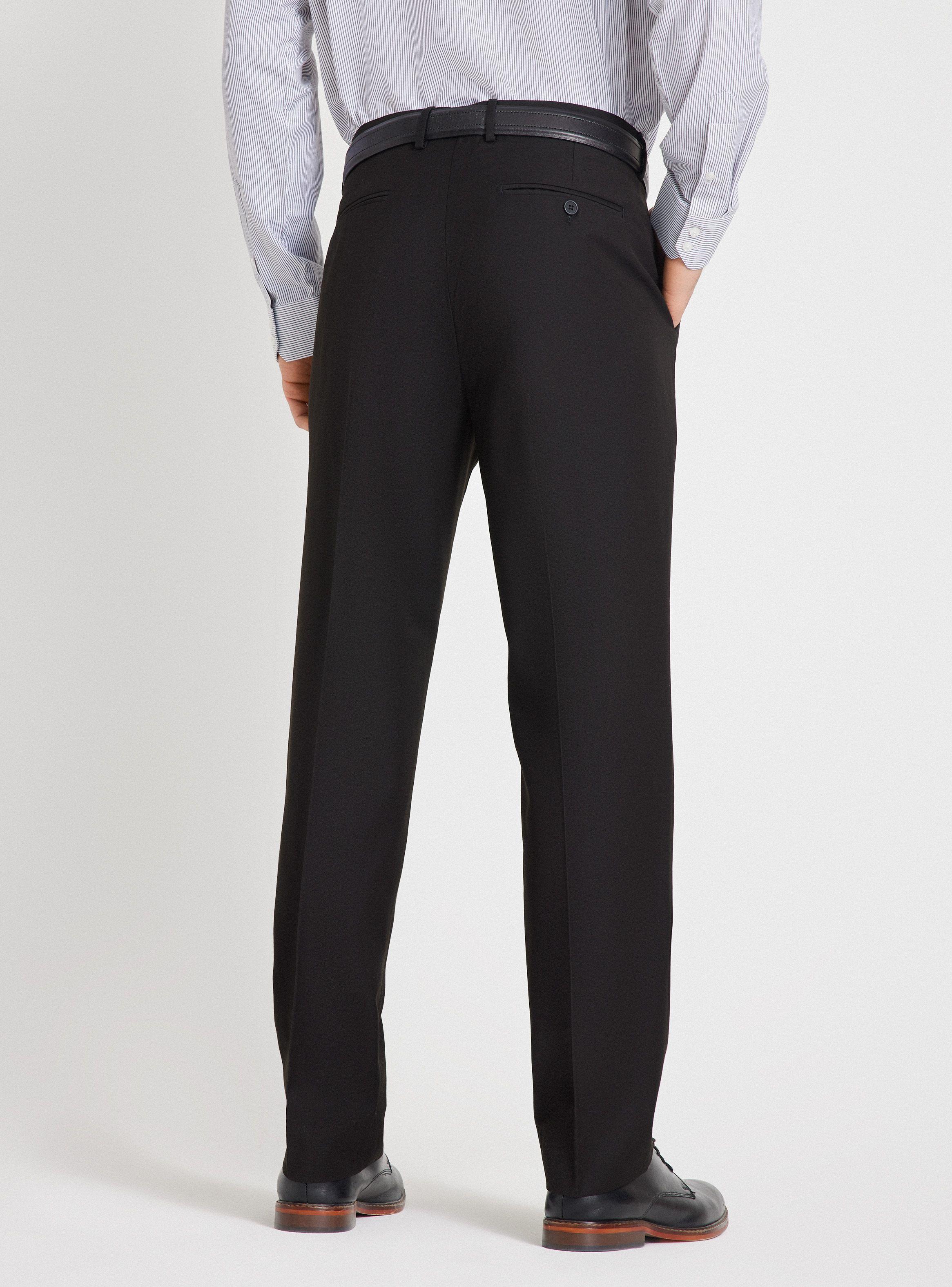 Pantalón de Vestir Clásico Colores Lisos-1