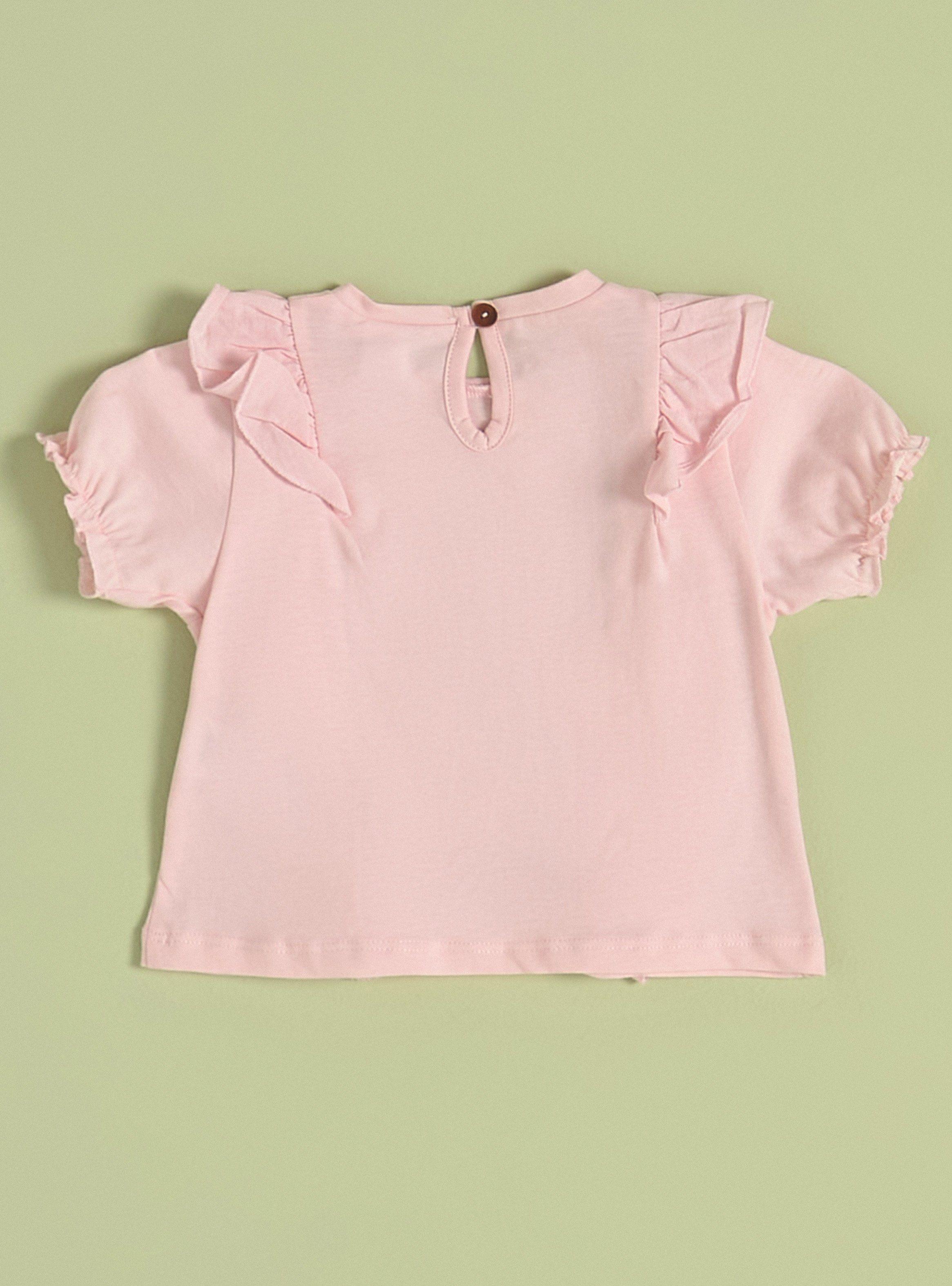 Polera con Vuelos en el Frente-1