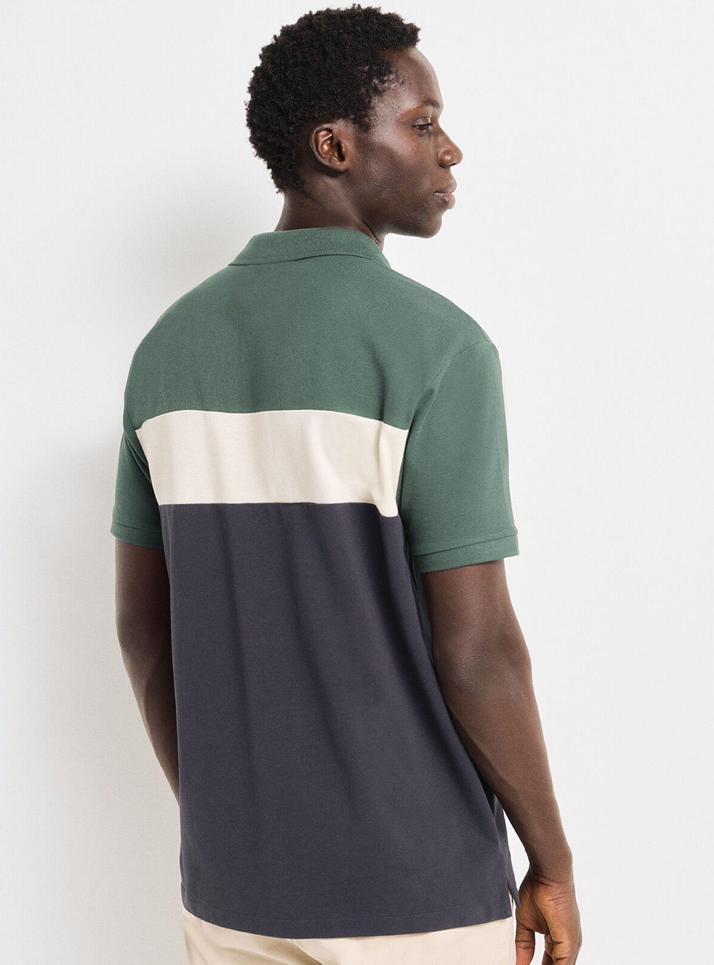 Polo Piqué Color Block Regular-1