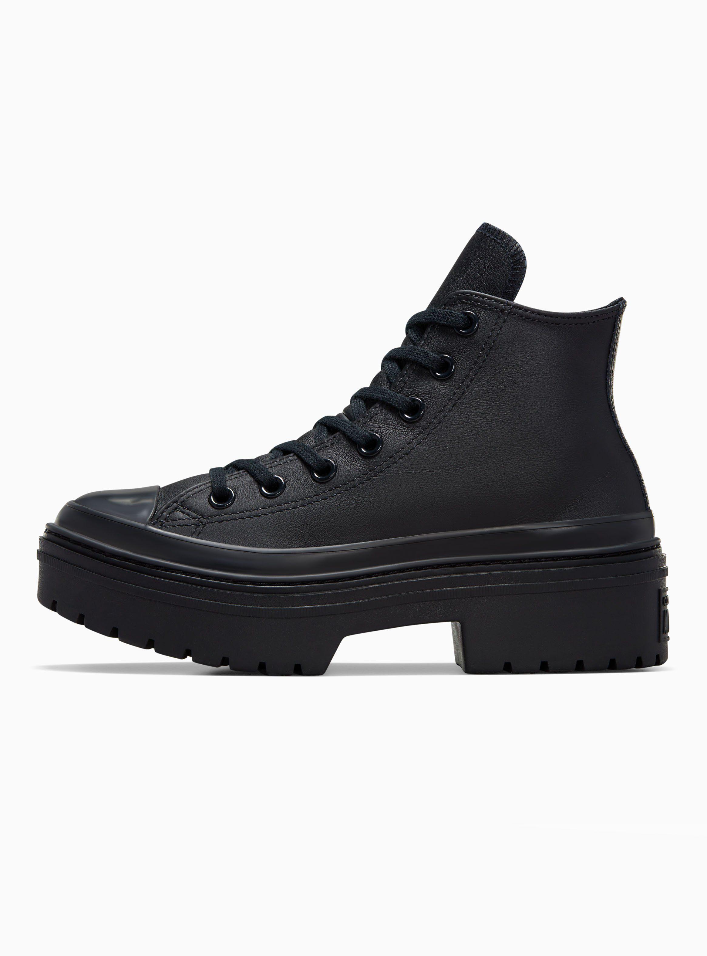 Zapatilla Urbana Cuero Chuck All Star Lugged Heel Mujer-1