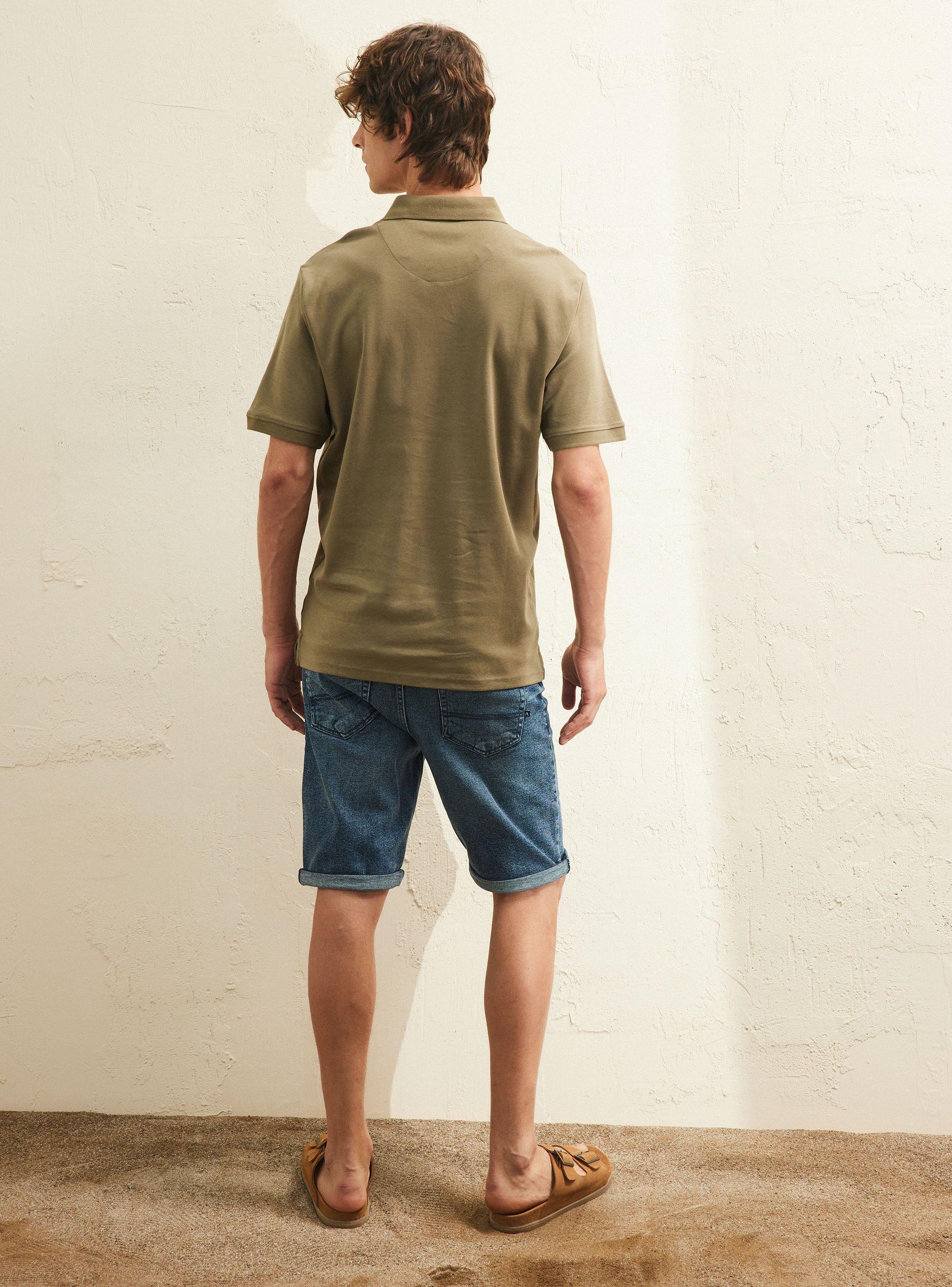 Polera Cuello Pique Manga Corta-5