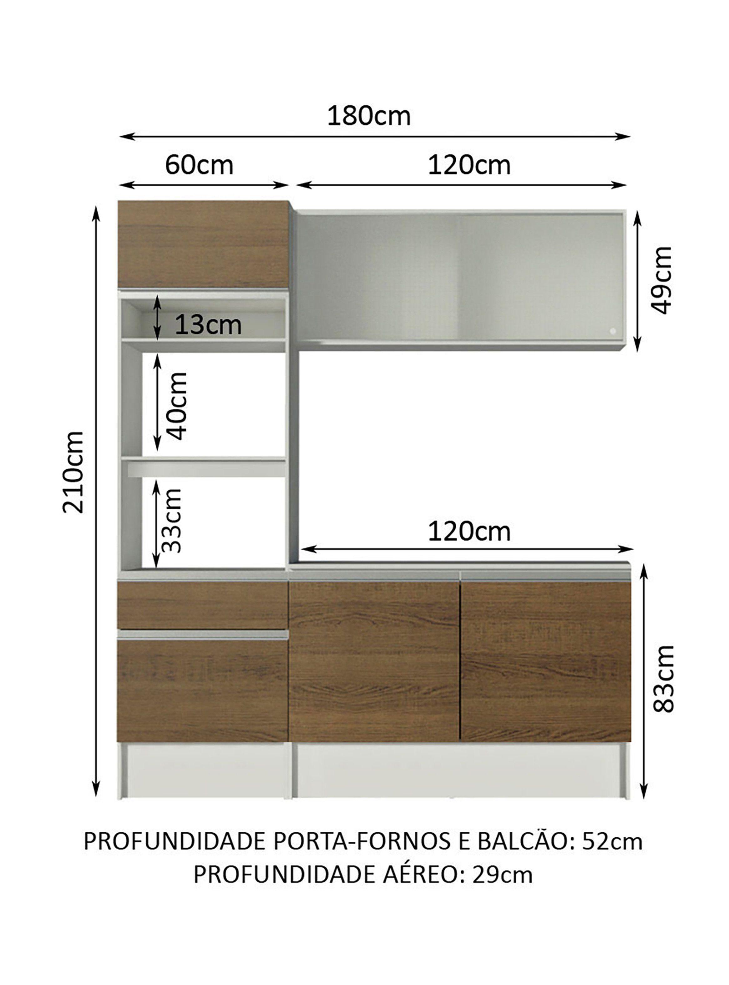 Kit Cocina Topazio 1 Cajón 6 Puertas-1