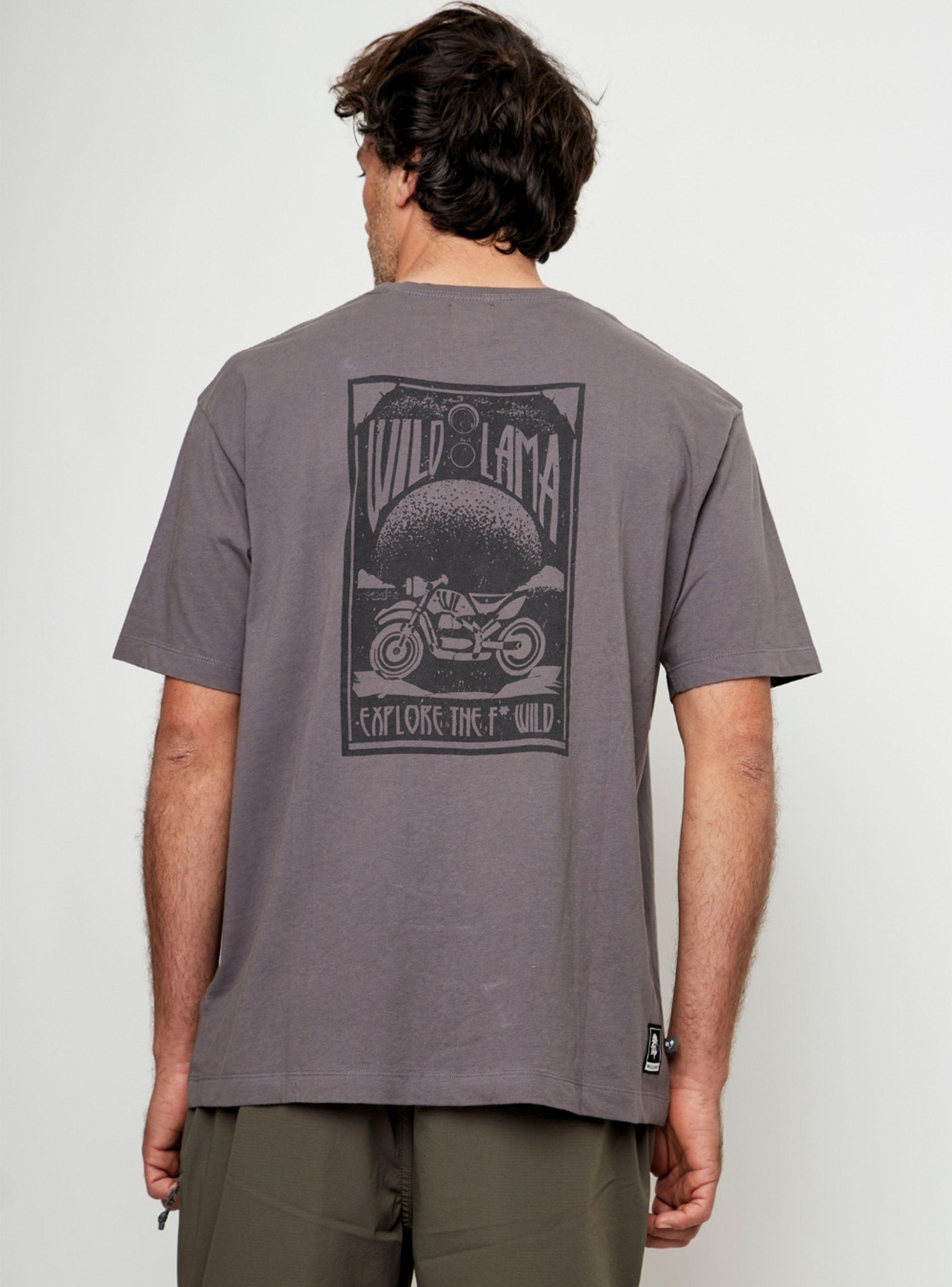 Polera Rolan Orgánica Print Motocicleta-1