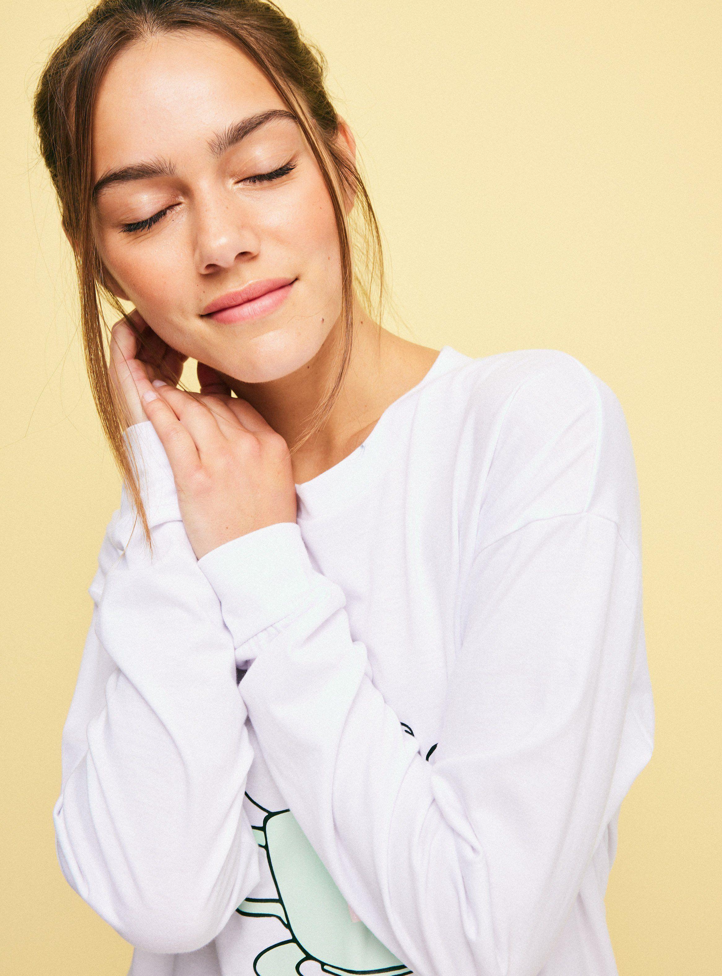Polera Pijama Print con Brillos Ármalo-2