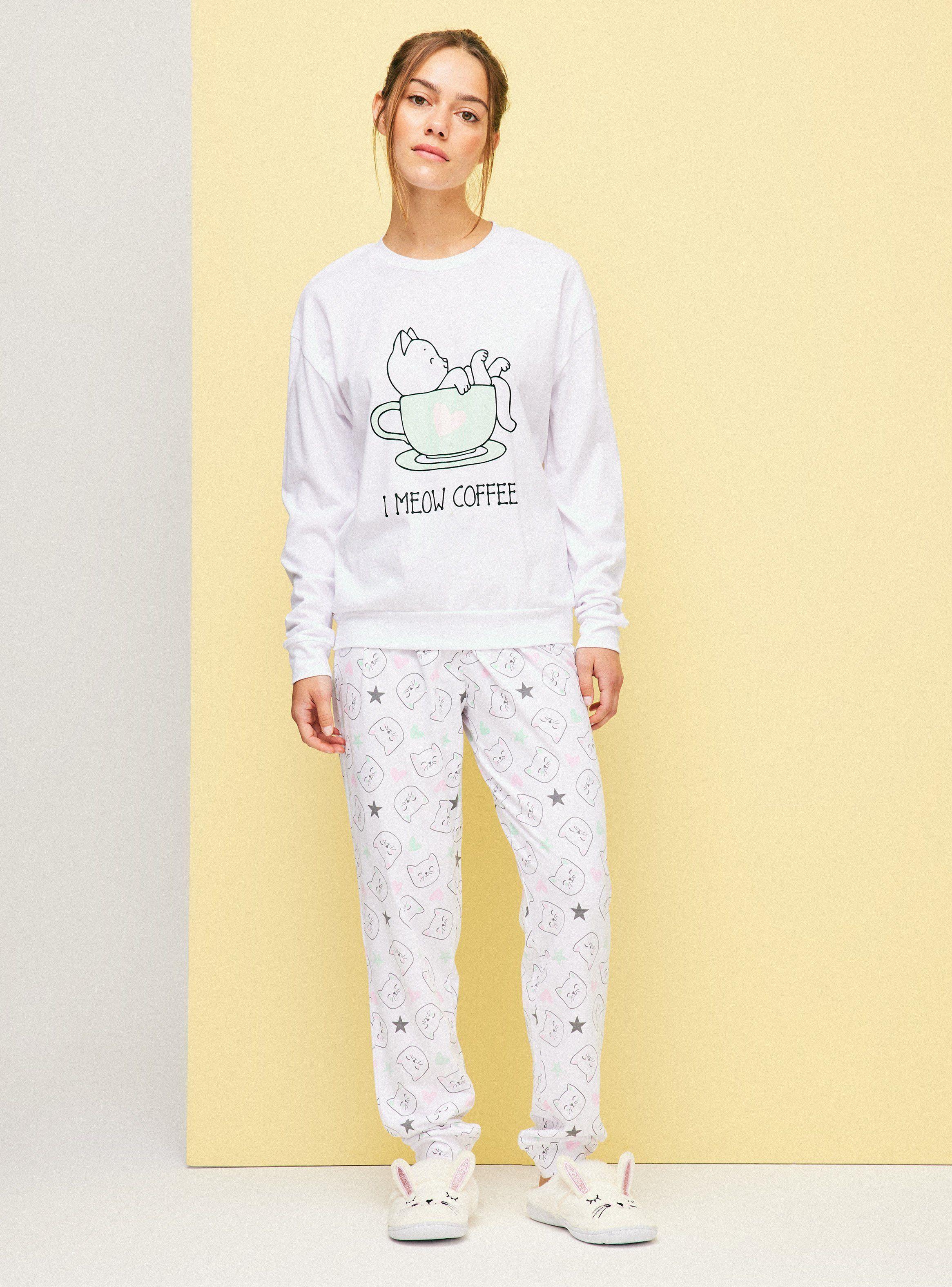 Polera Pijama Print con Brillos Ármalo-4