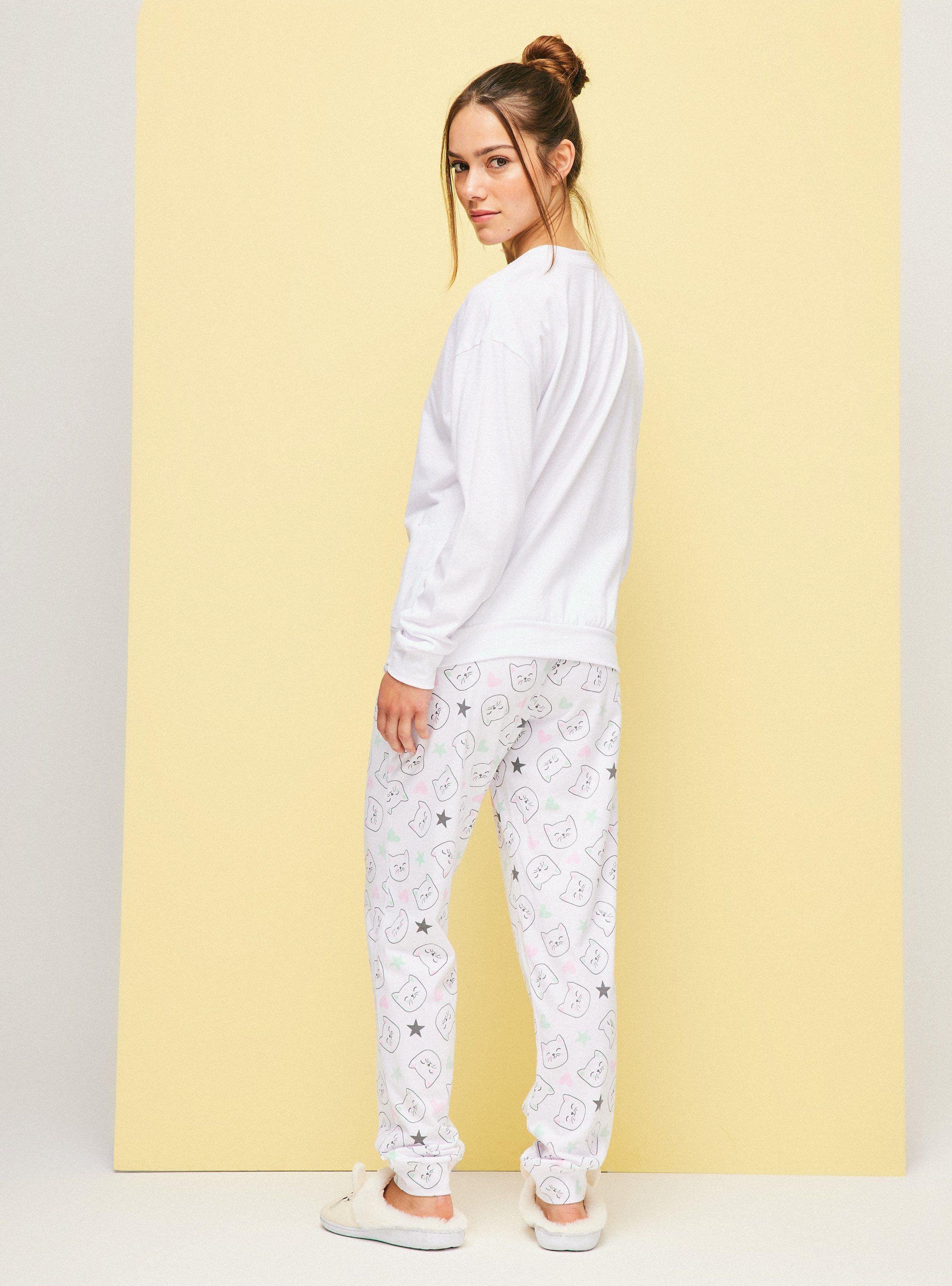 Polera Pijama Print con Brillos Ármalo-5