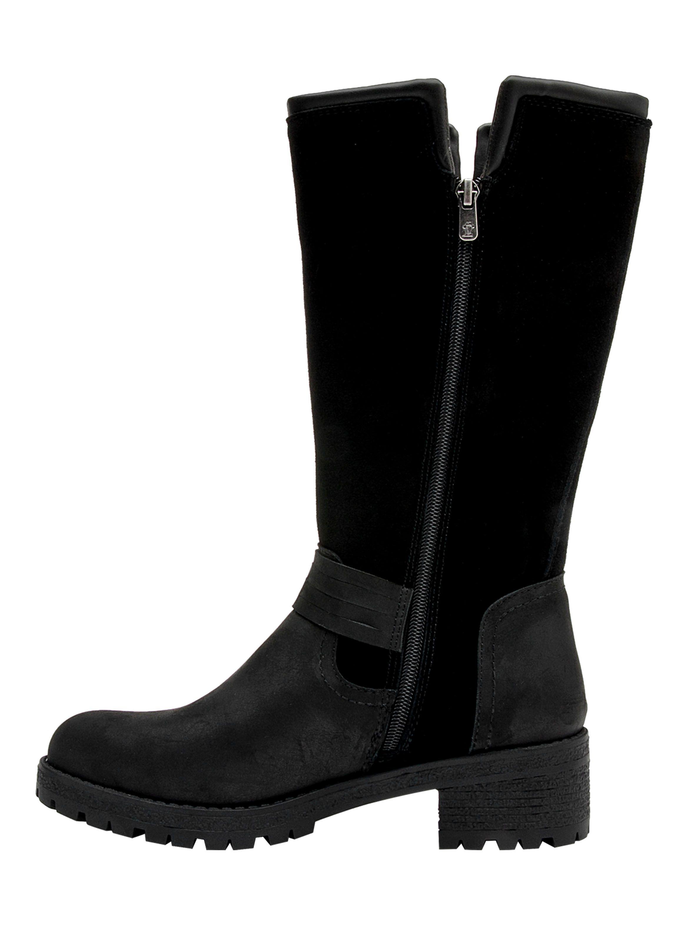Bota Larga Wl037 Cuero Mujer-2