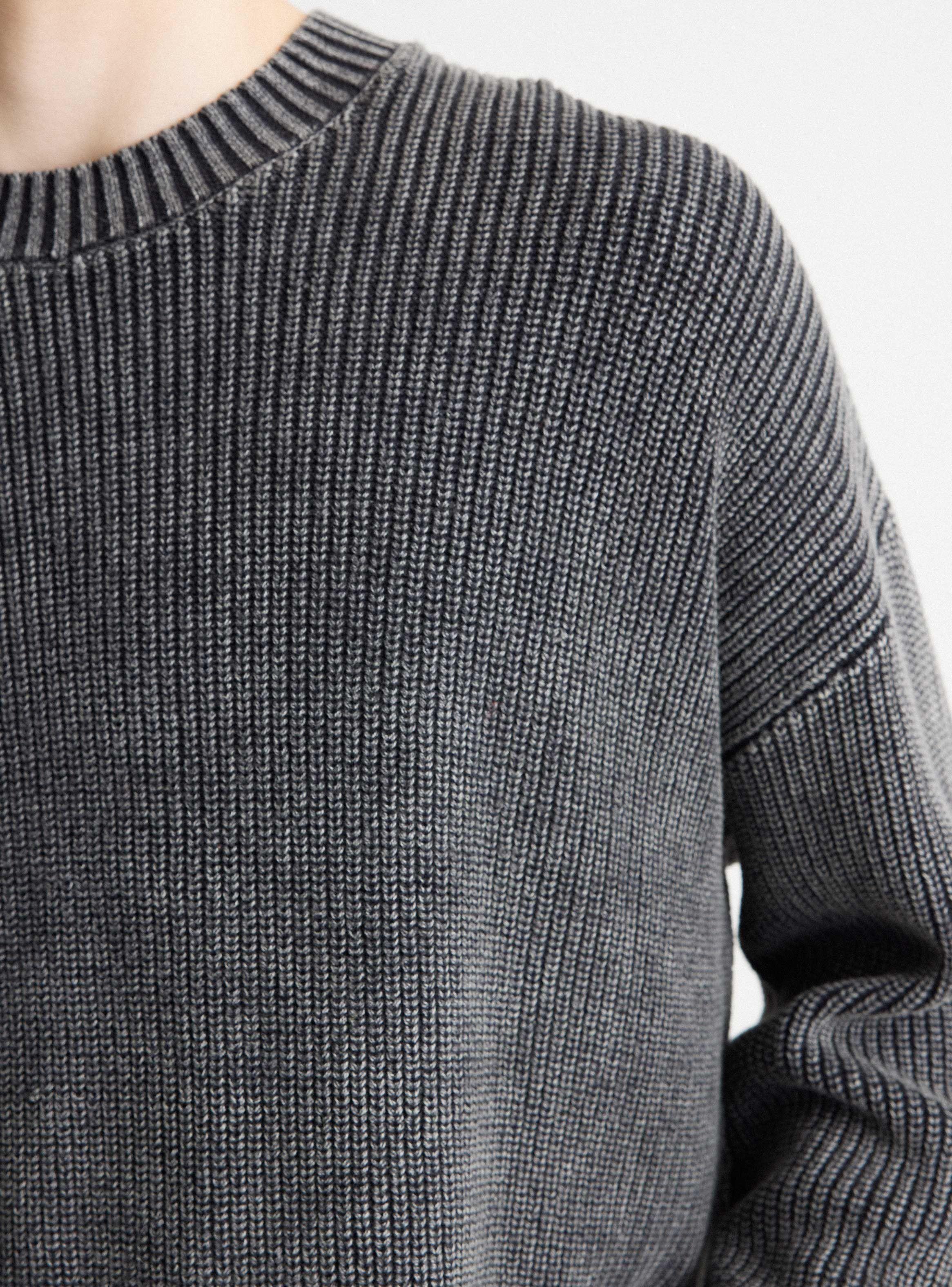 Sweater Textura Manga Larga-3