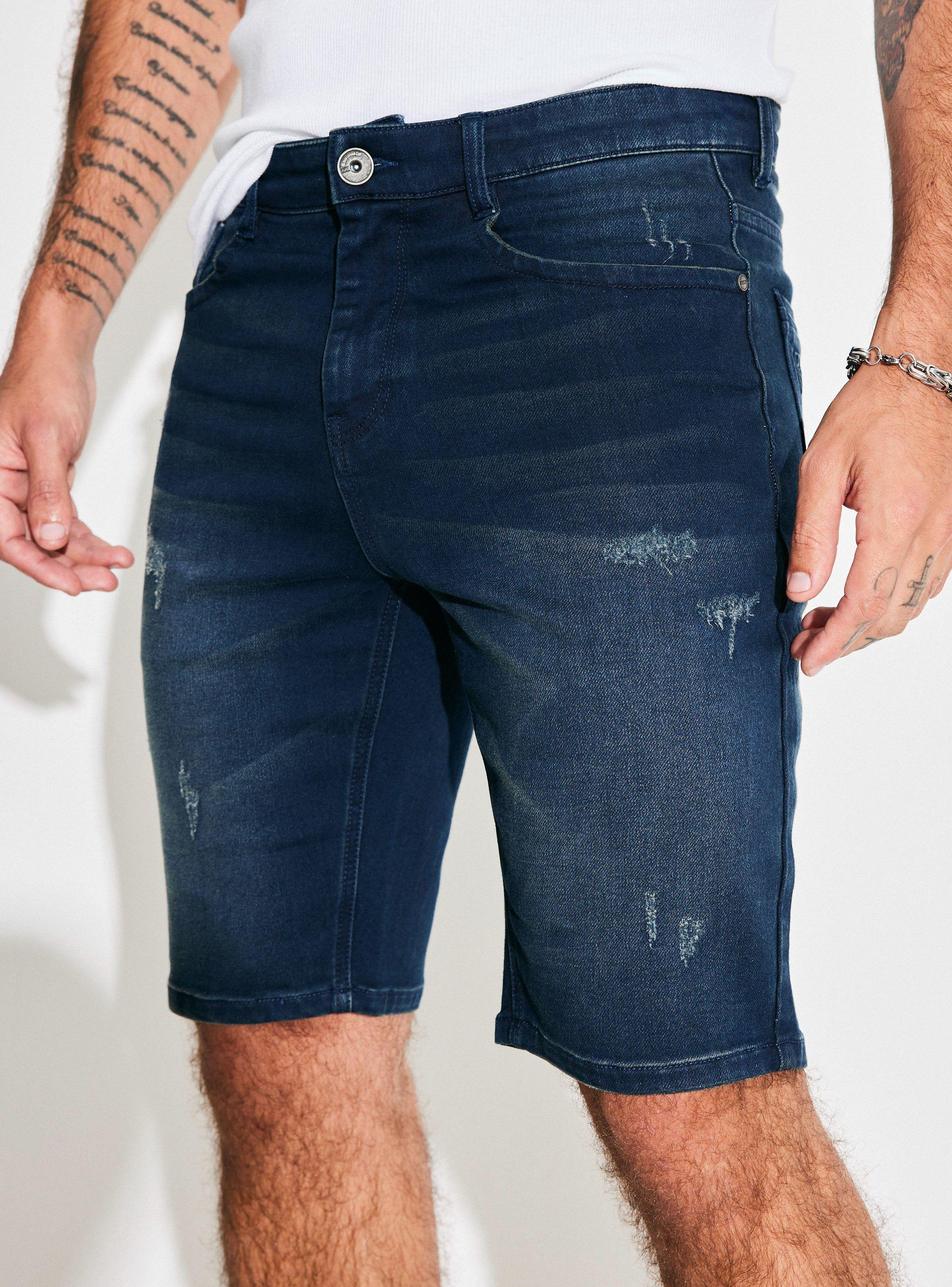Bermuda Knit Denim Oscuro-2