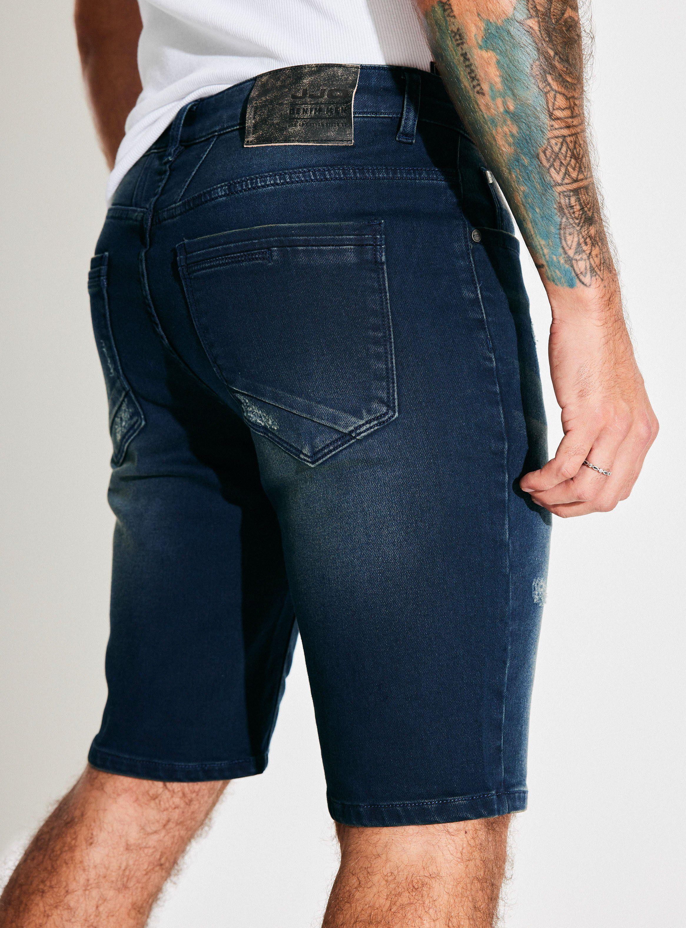 Bermuda Knit Denim Oscuro-3