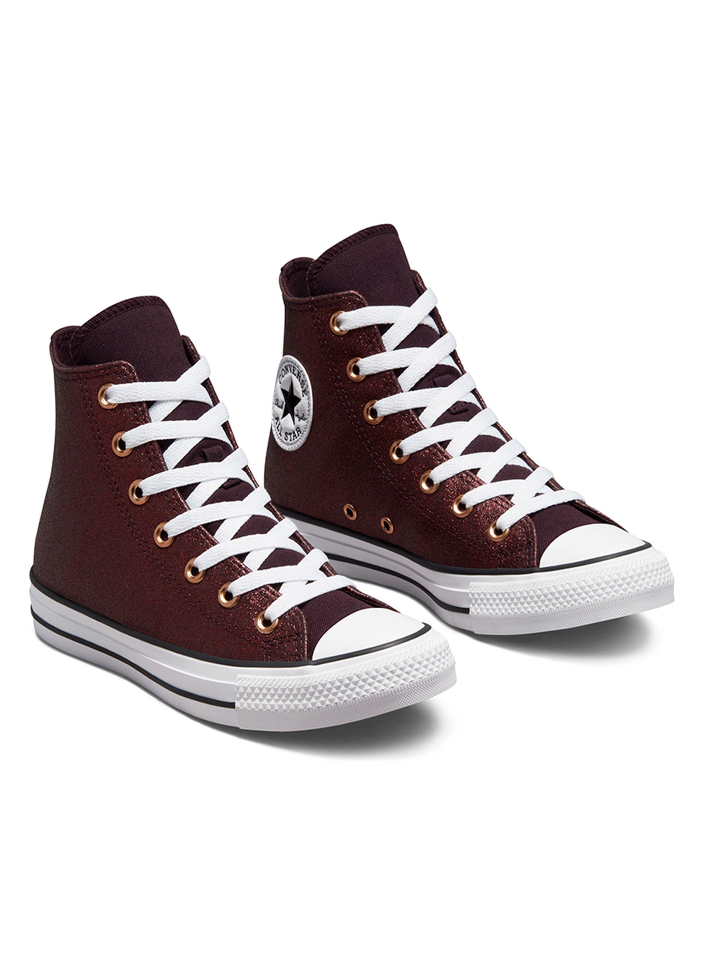 Zapatilla Urbana Chuck Taylor Burdeo Mujer-1