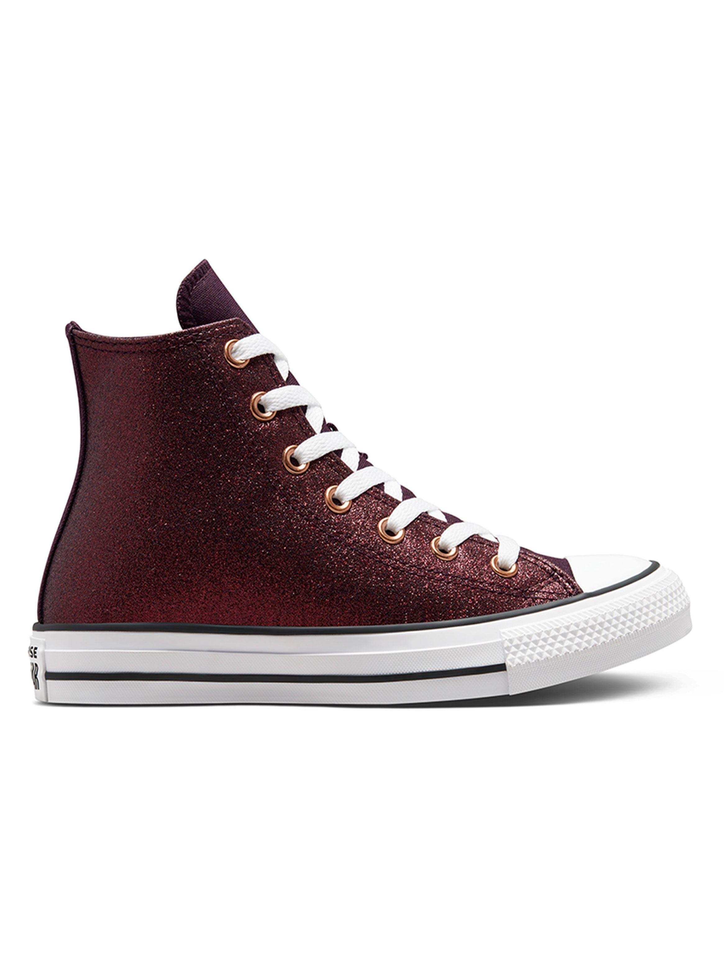 Zapatilla Urbana Chuck Taylor Burdeo Mujer-3