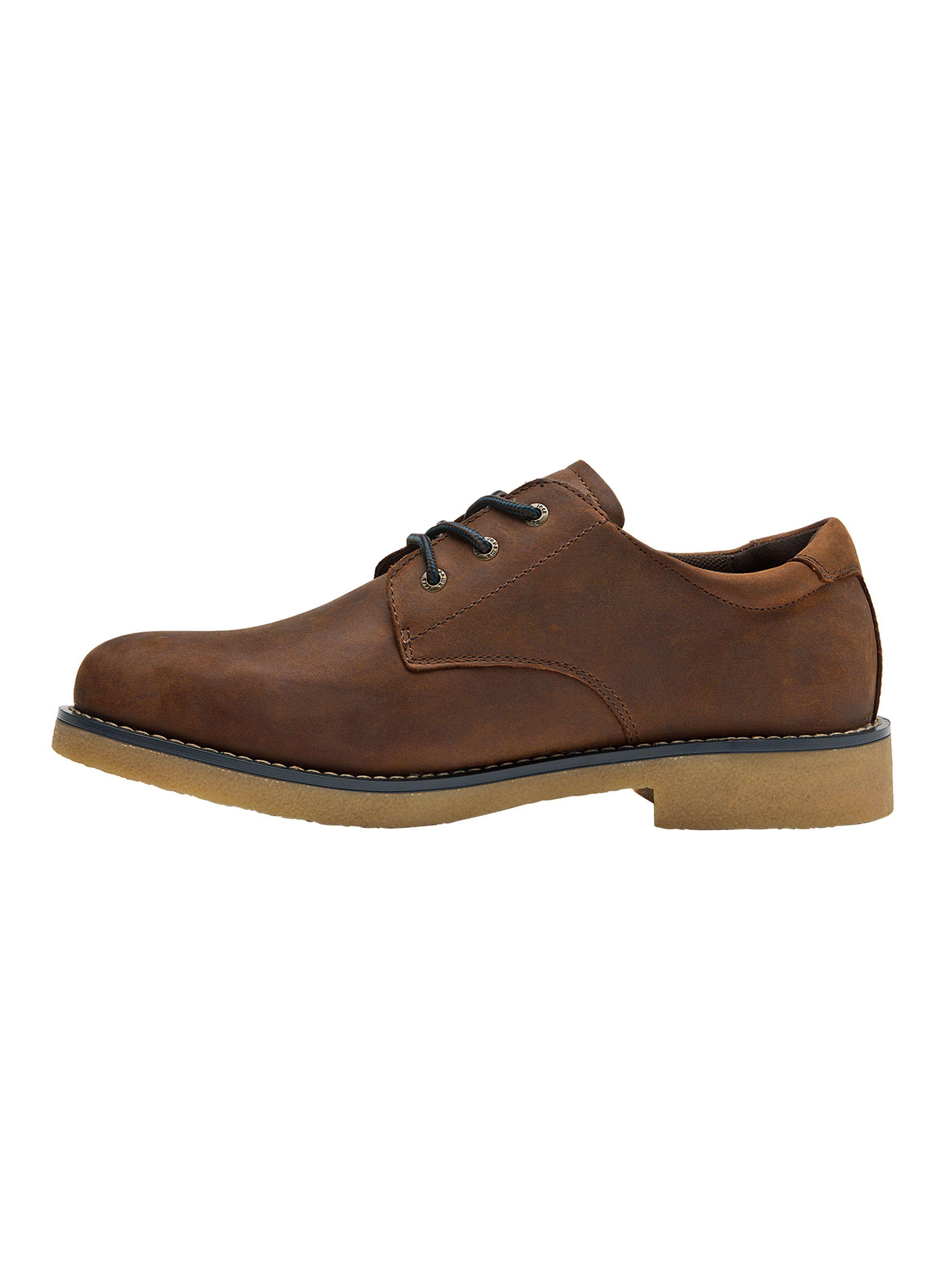 Zapato Casual Acordonado Pl027 Cuero Hombre-3