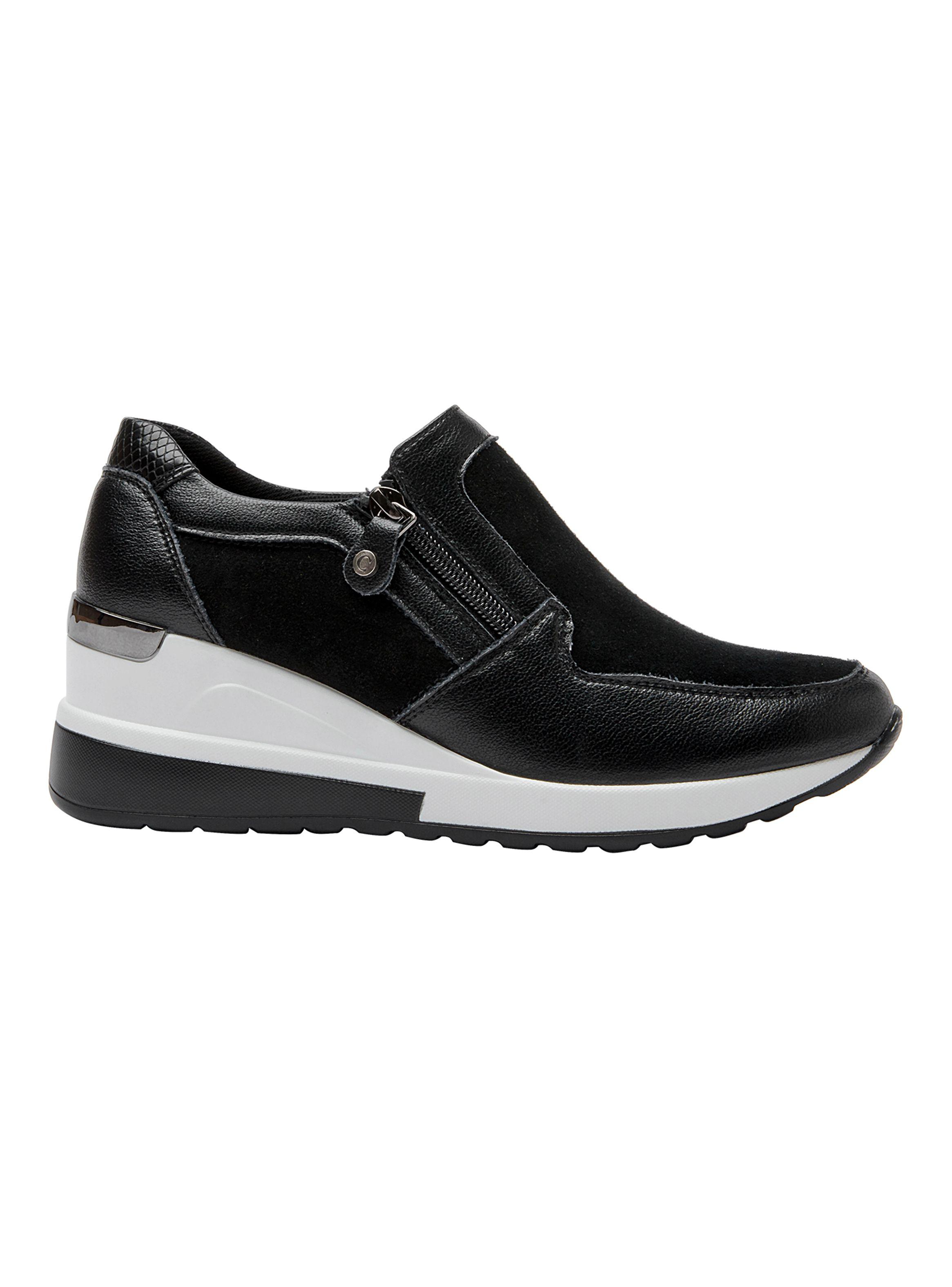 Zapatilla Urbana Cuero Cd092 Mujer-0