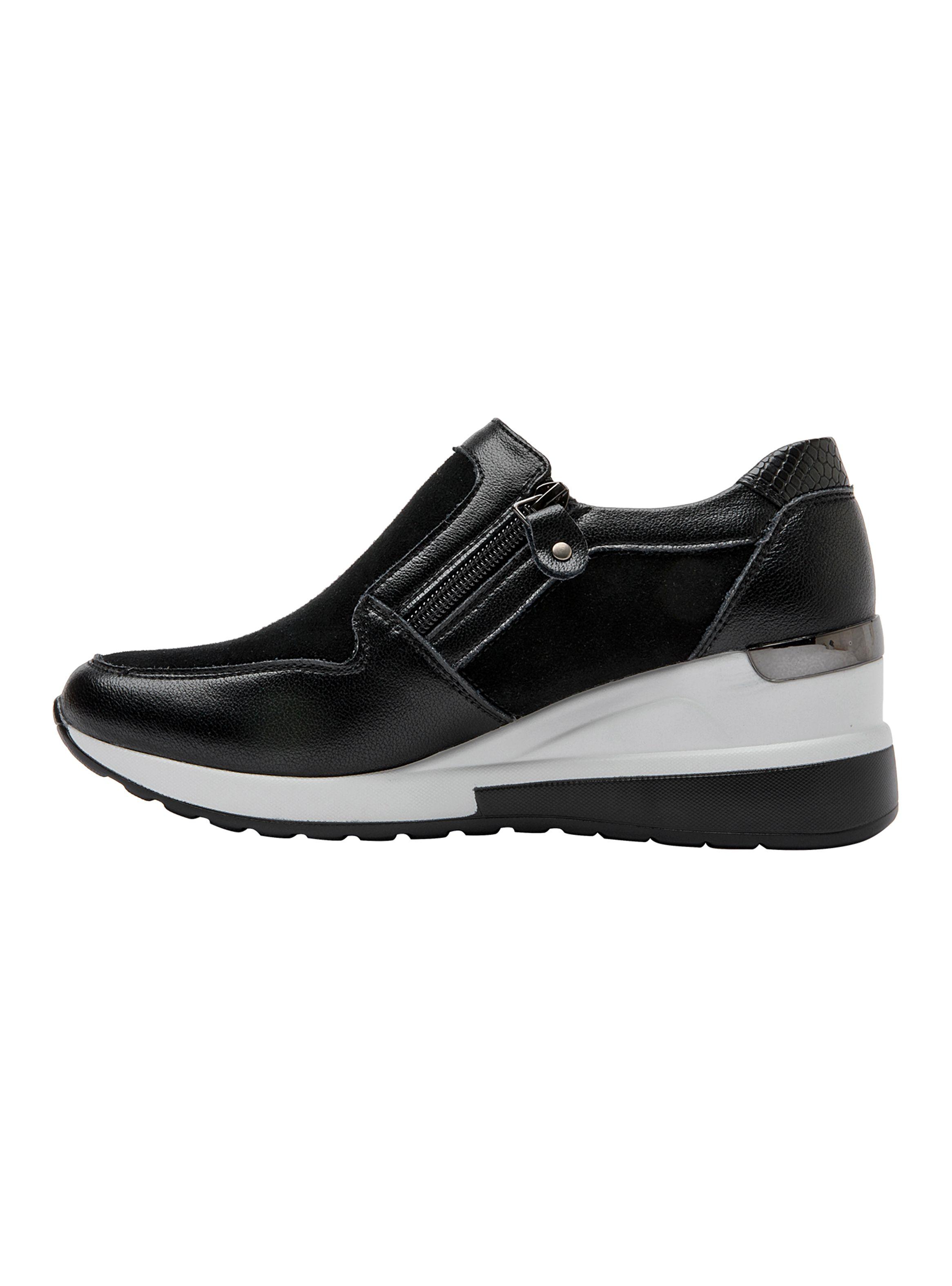 Zapatilla Urbana Cuero Cd092 Mujer-2