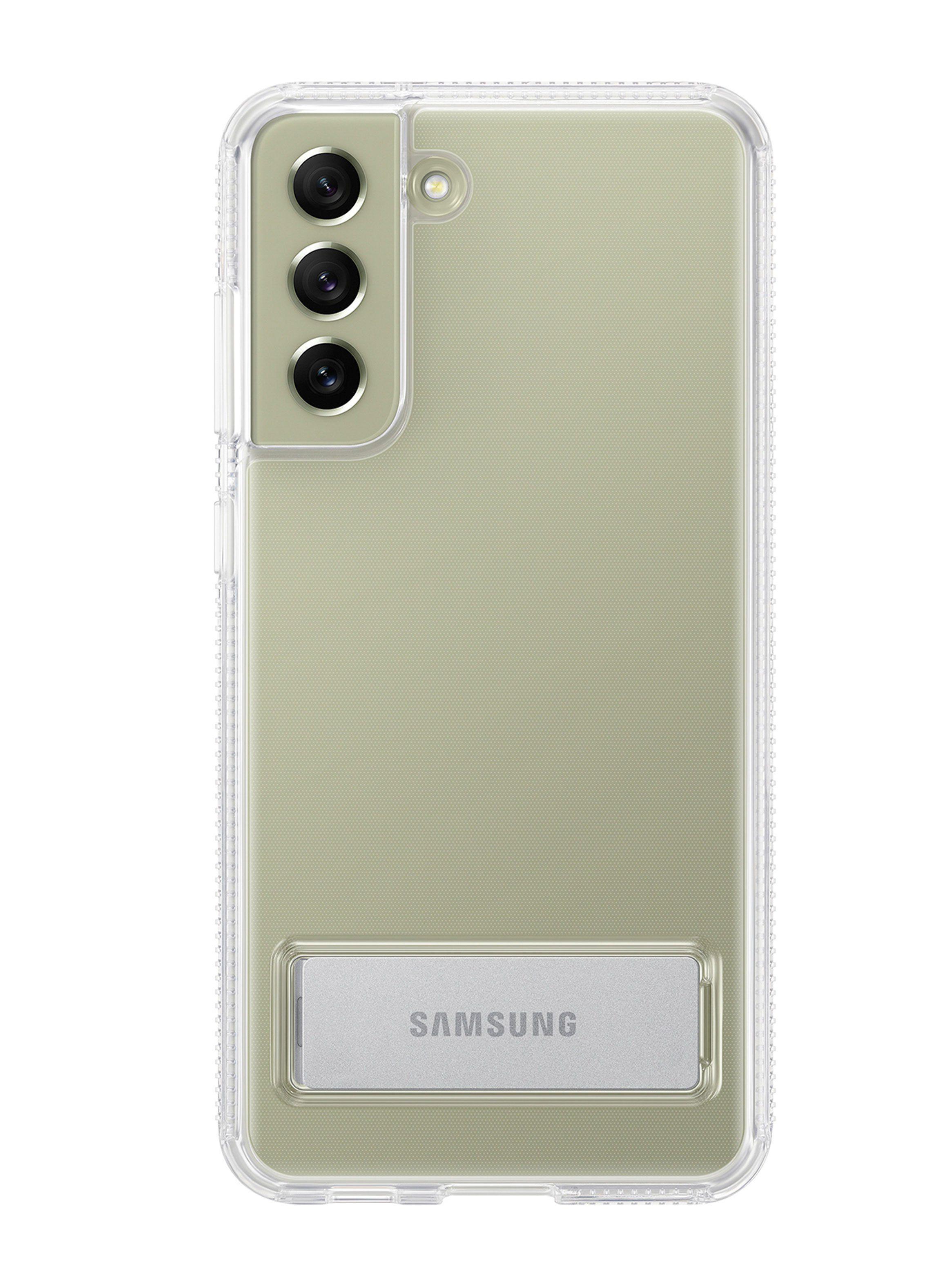 Carcasa Clear Standing Cover para Galaxy S21FE Transparente-0