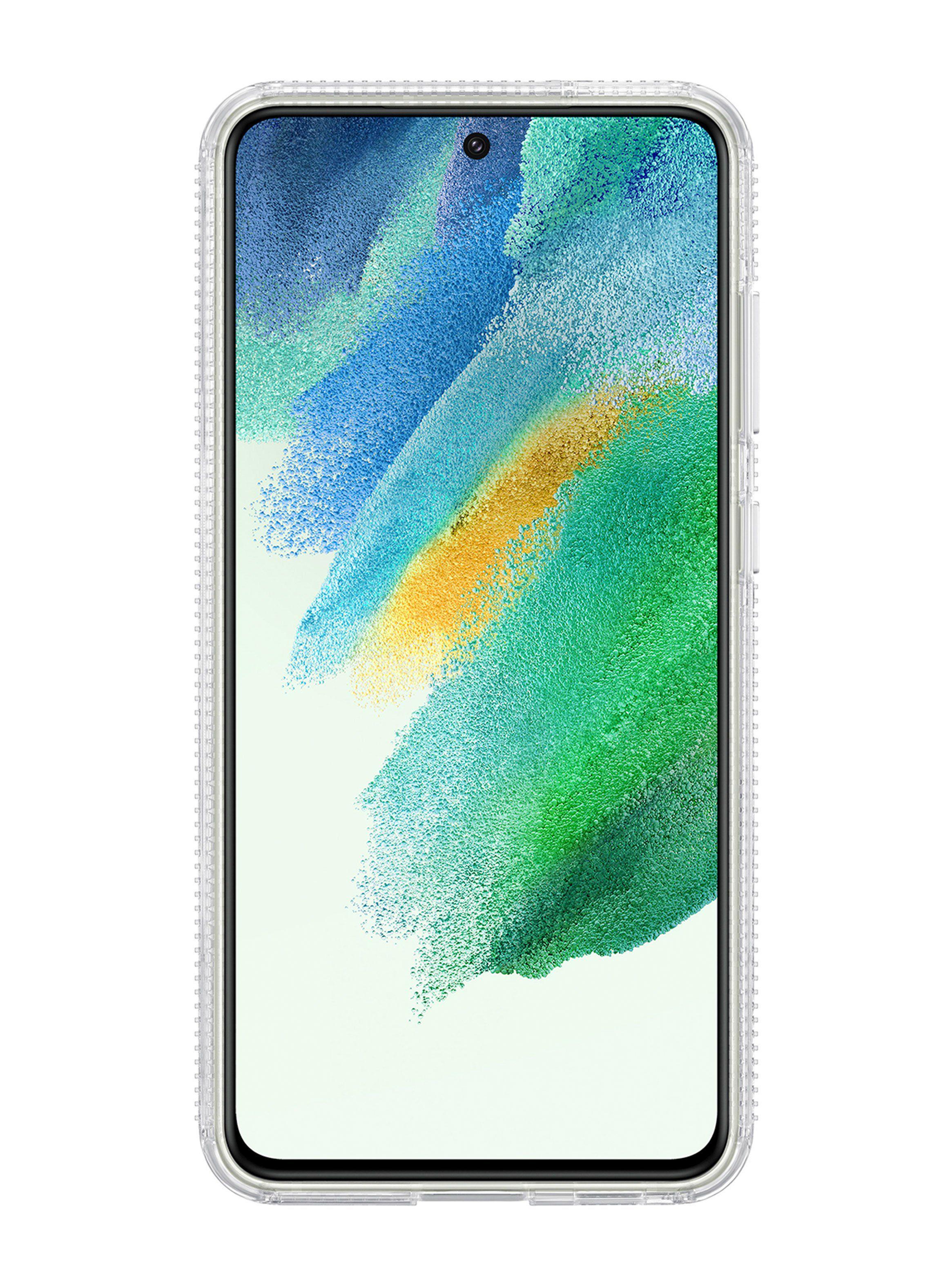 Carcasa Clear Standing Cover para Galaxy S21FE Transparente-1