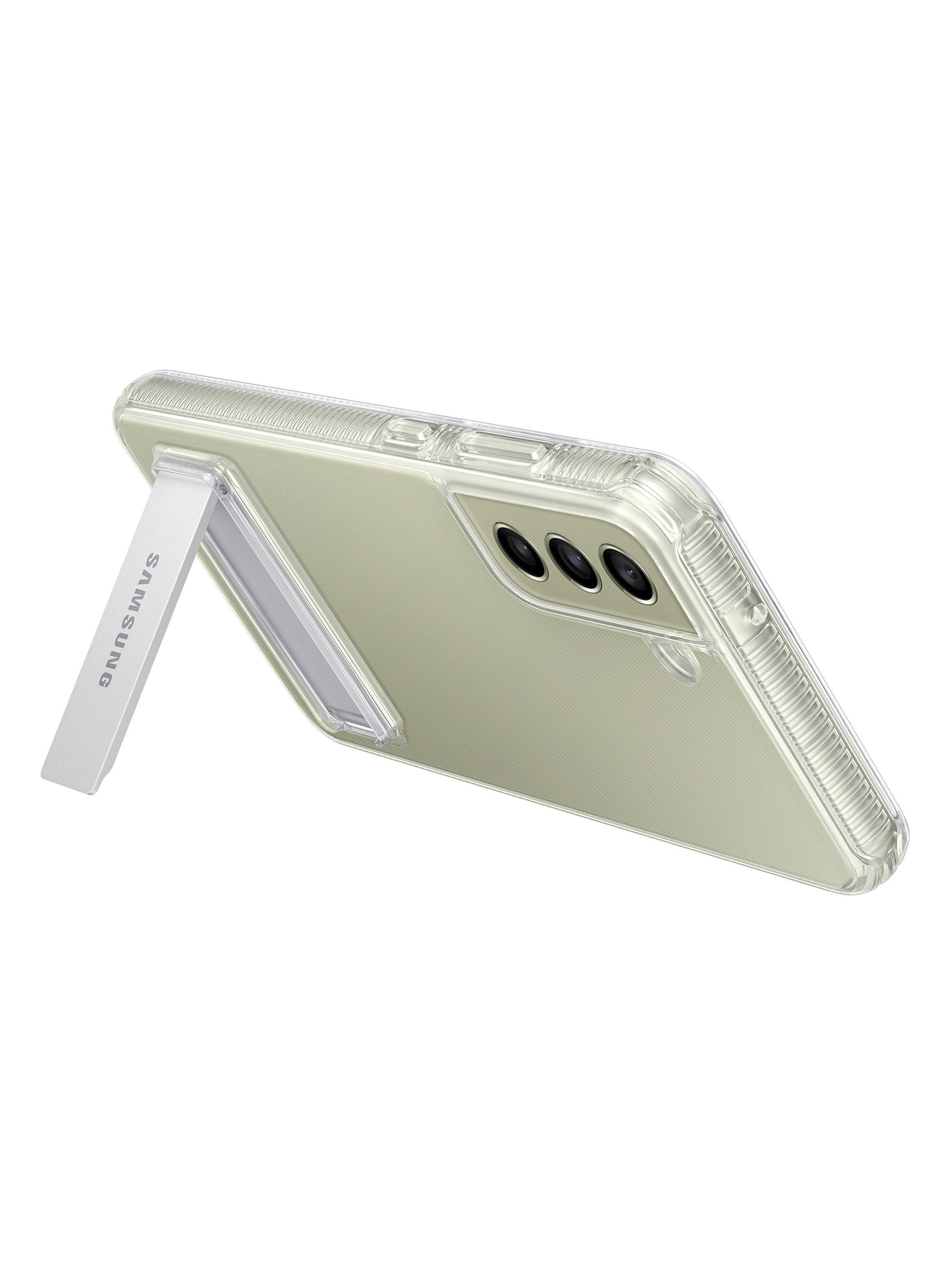 Carcasa Clear Standing Cover para Galaxy S21FE Transparente-4