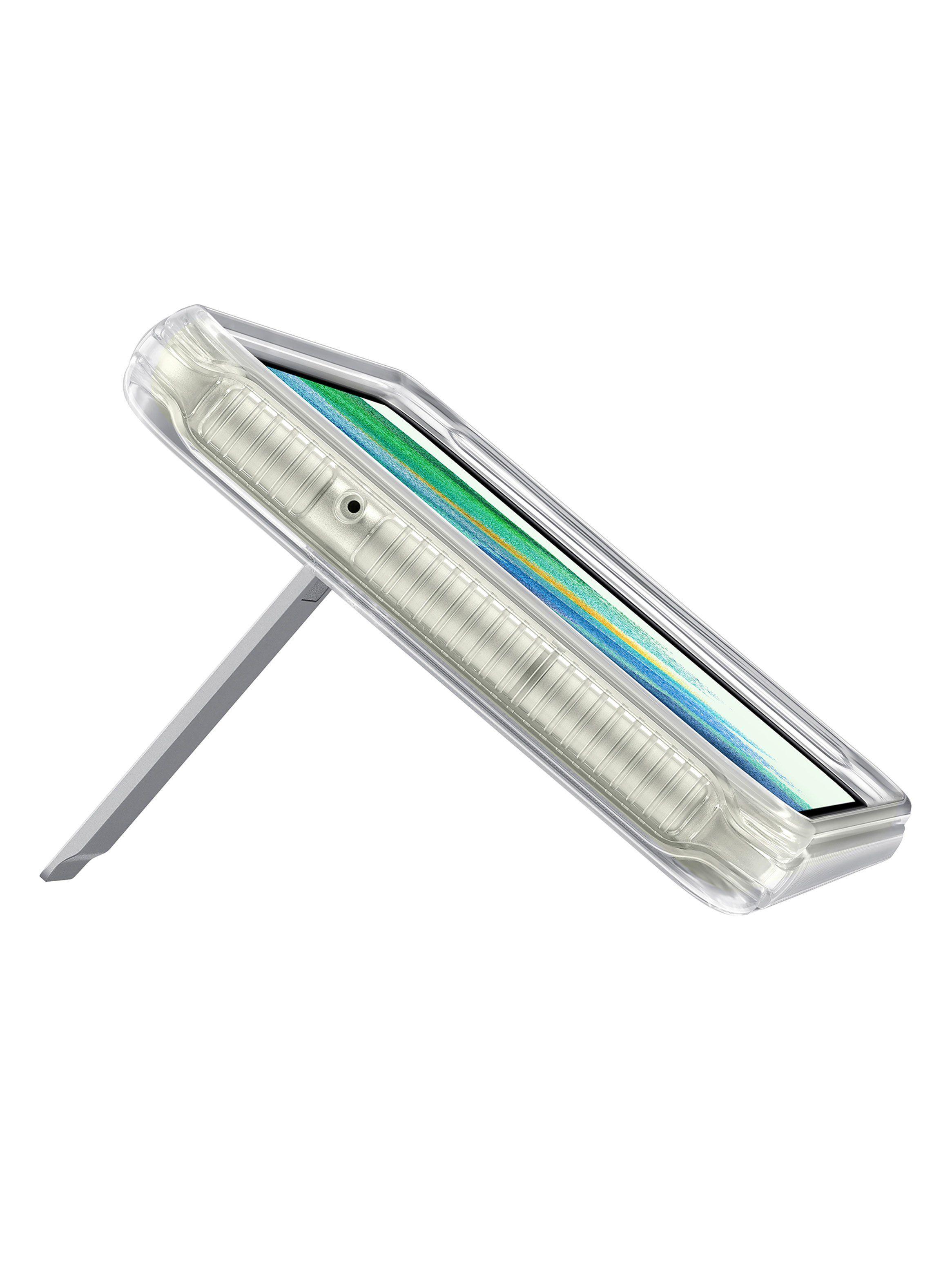 Carcasa Clear Standing Cover para Galaxy S21FE Transparente-5