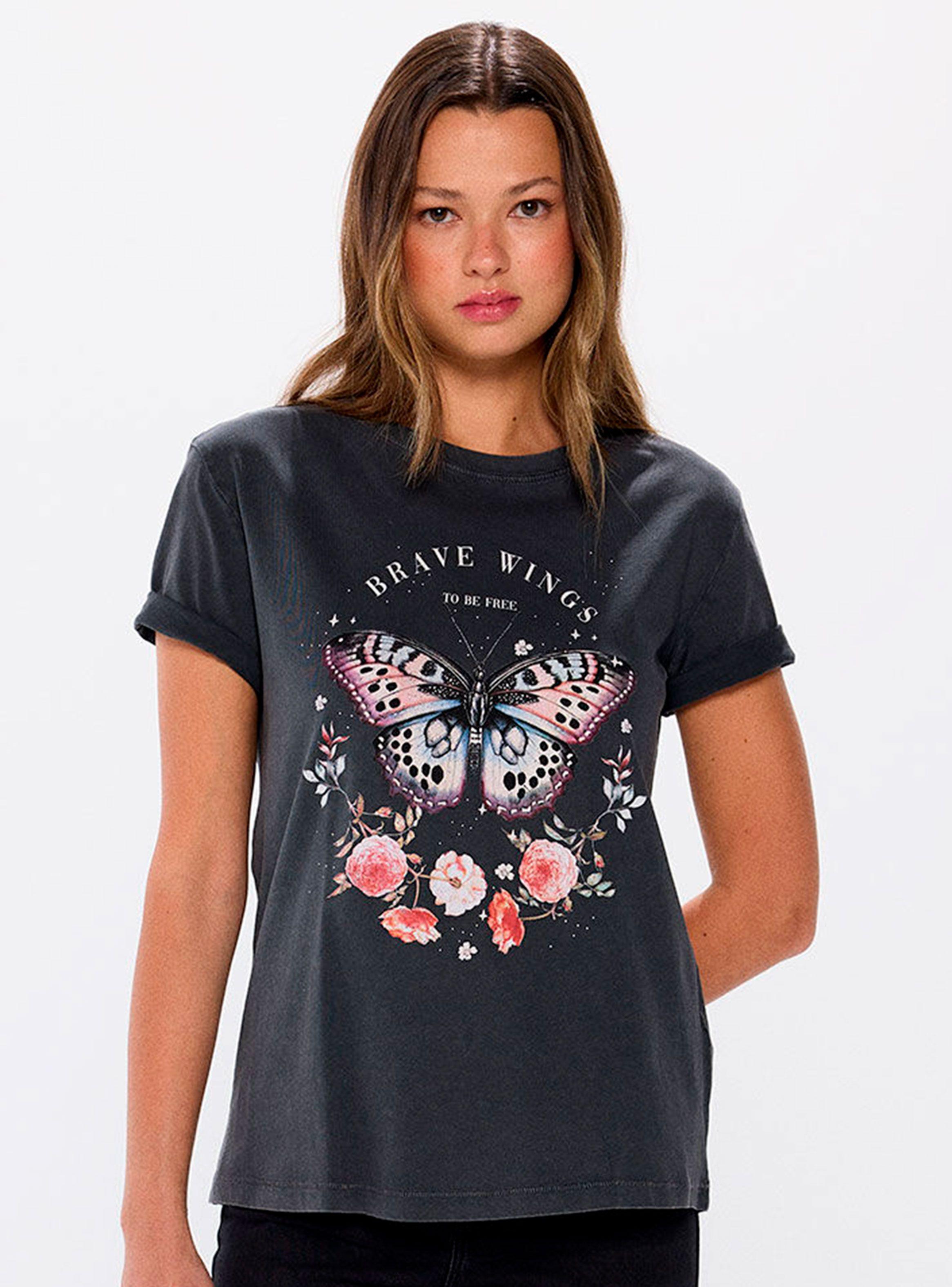 Polera Gráfica Brave Algodón-0