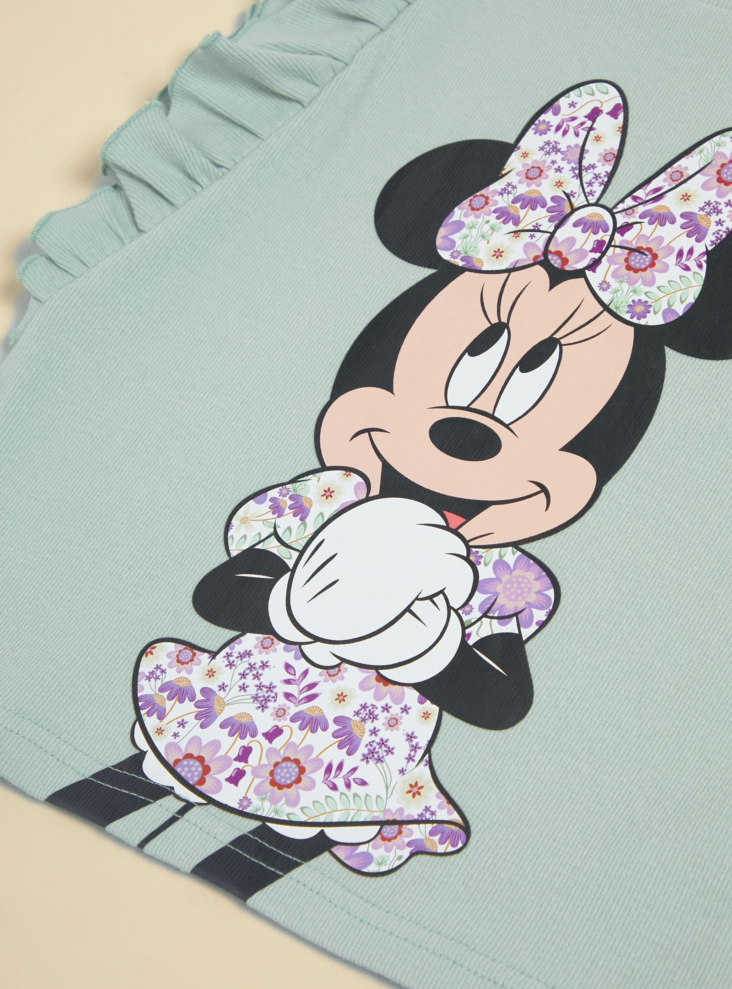 Polera Manga con Vuelos Estampada Minnie Disney-4
