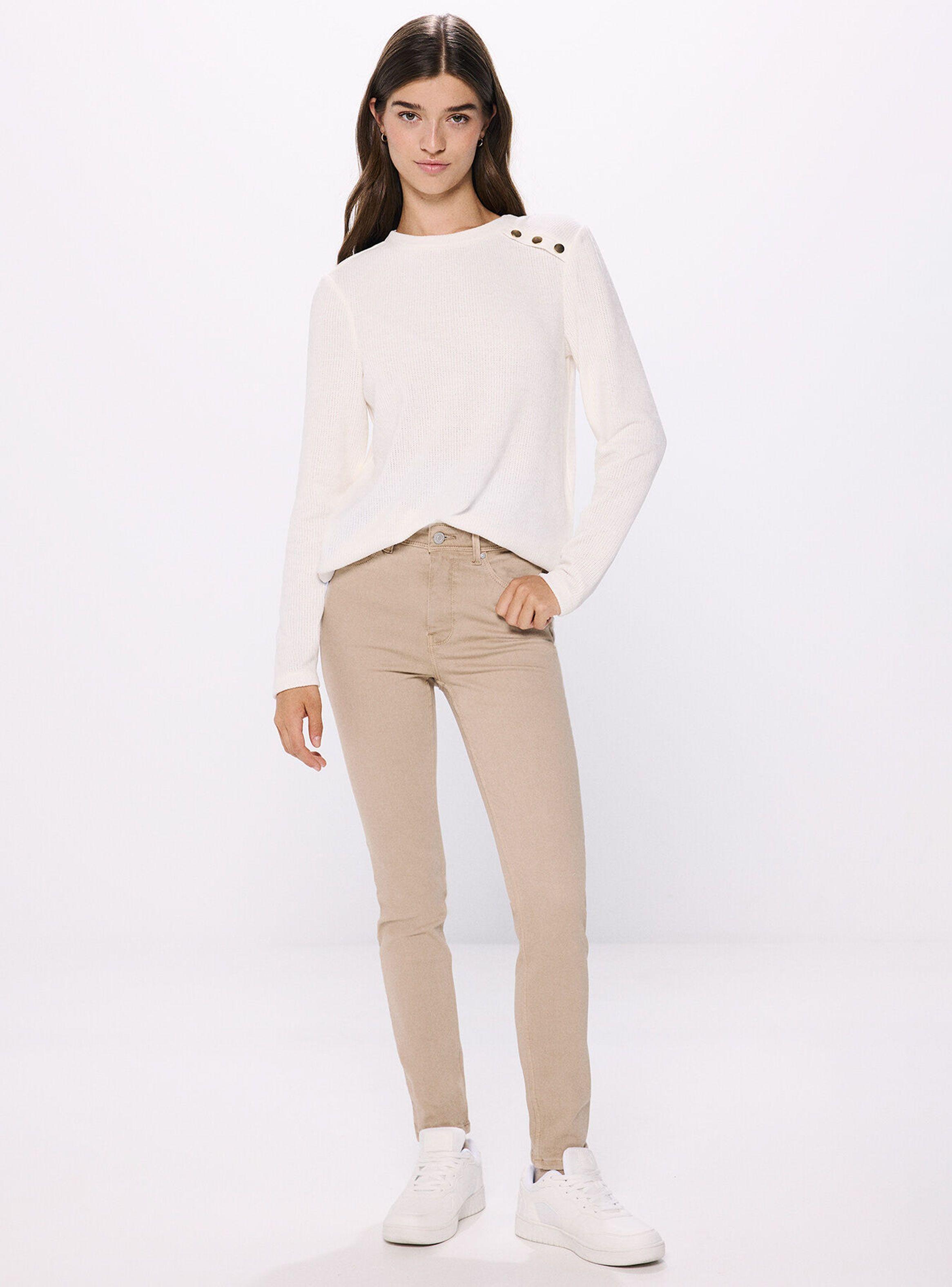 Pantalón Slim Color-3