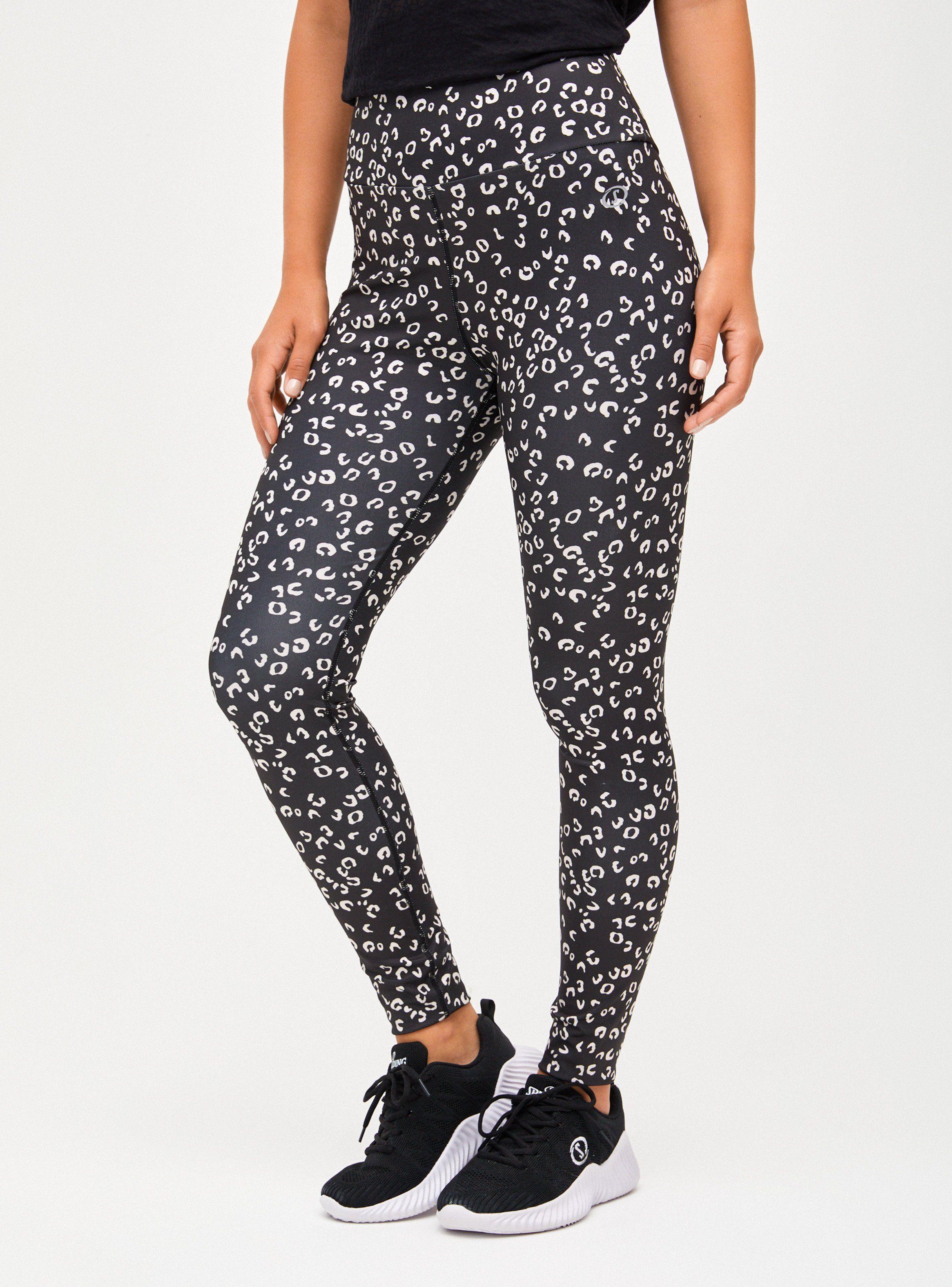 Calza Print y Tiro Alto Mujer-0