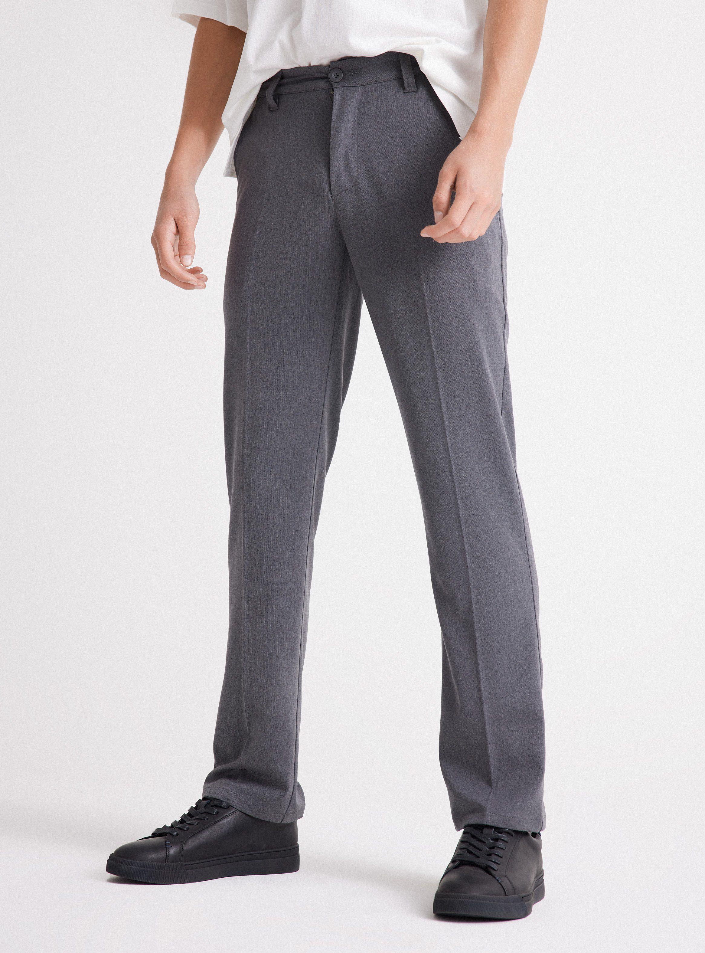 Pantalón Spandex Gris Talla 38 A 48-0