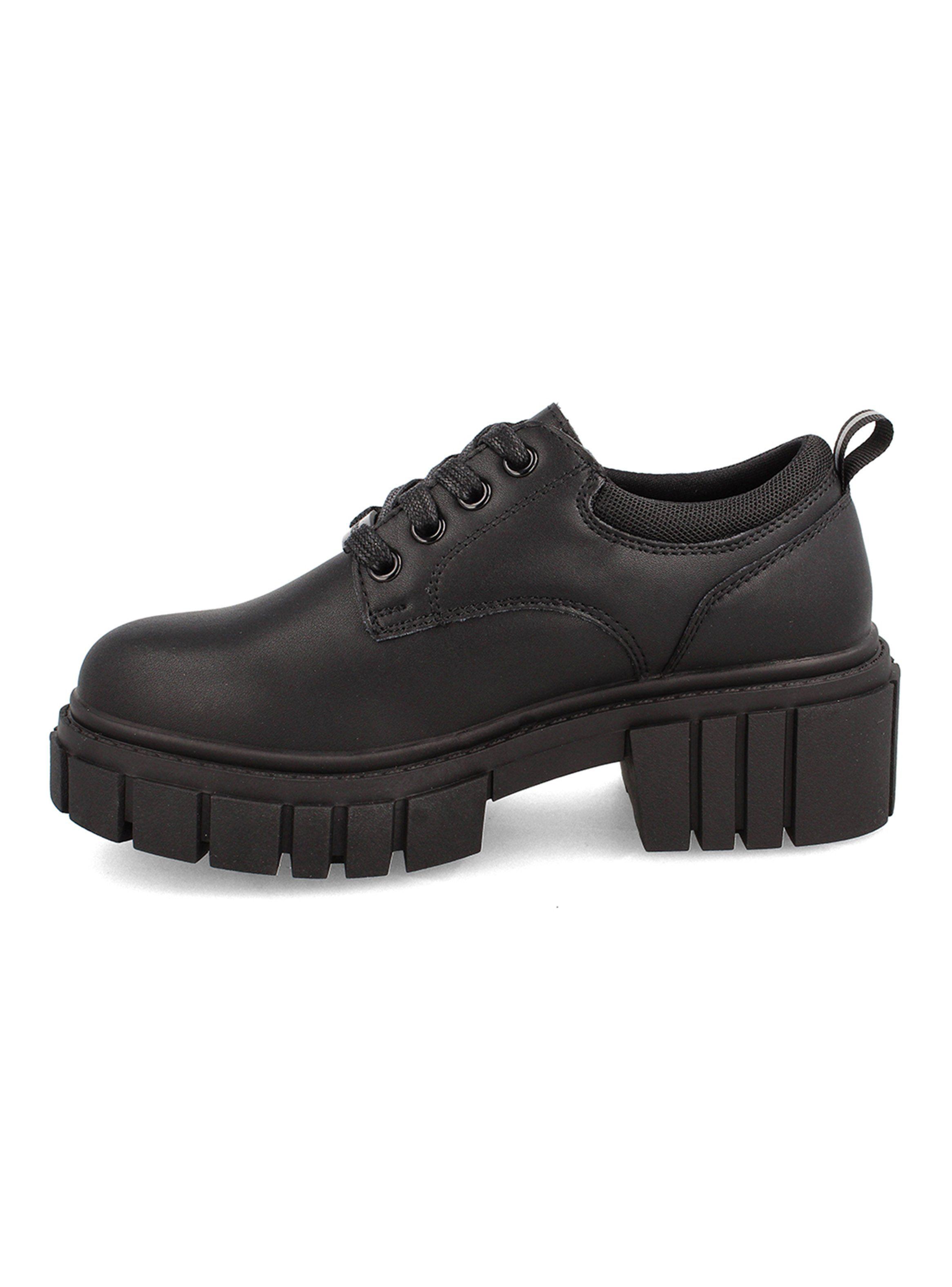 Zapato Escolar Chumy Cuero Cordón Niña-2