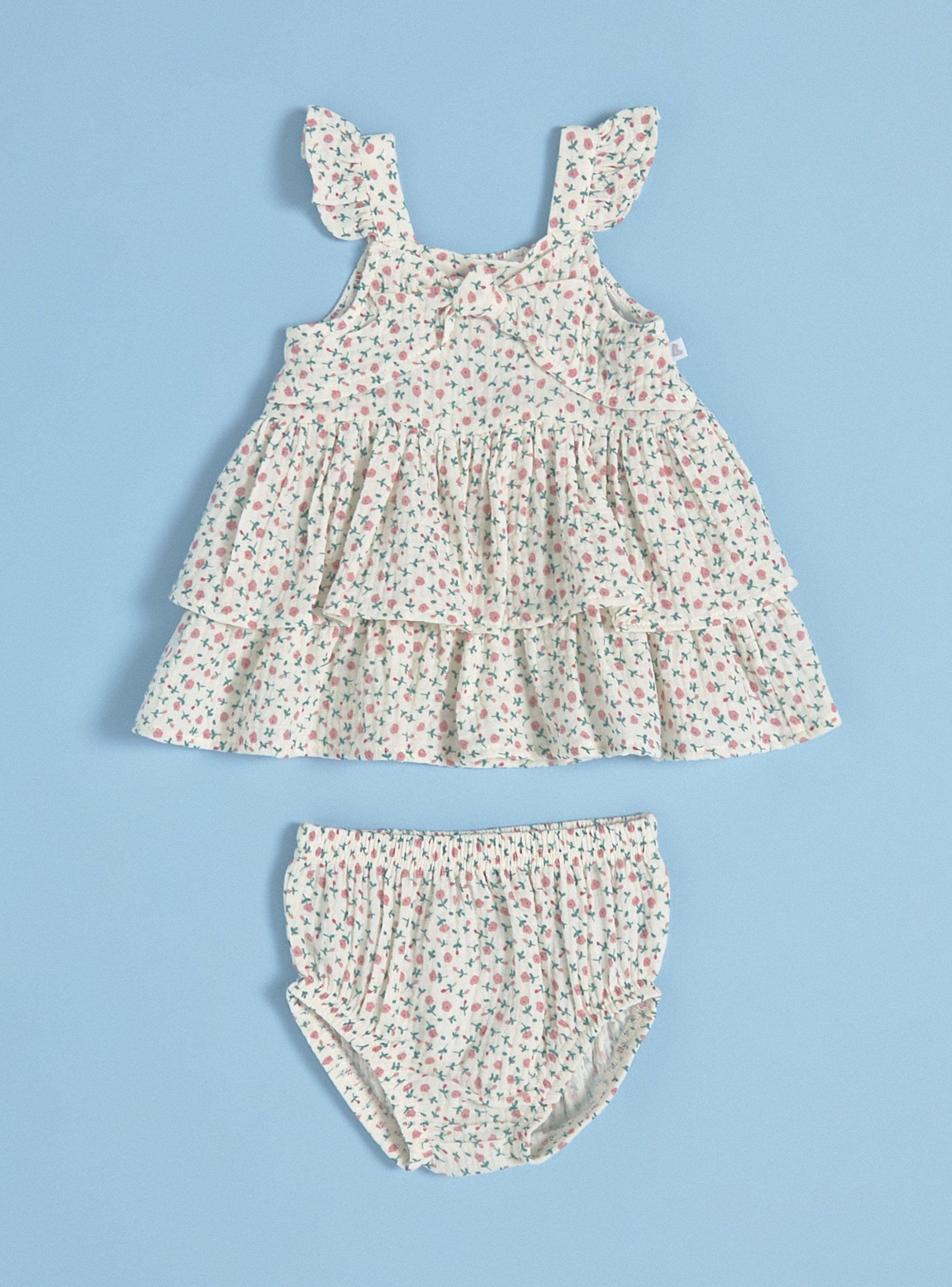 Enterito Estampado con Moño Delantero-0