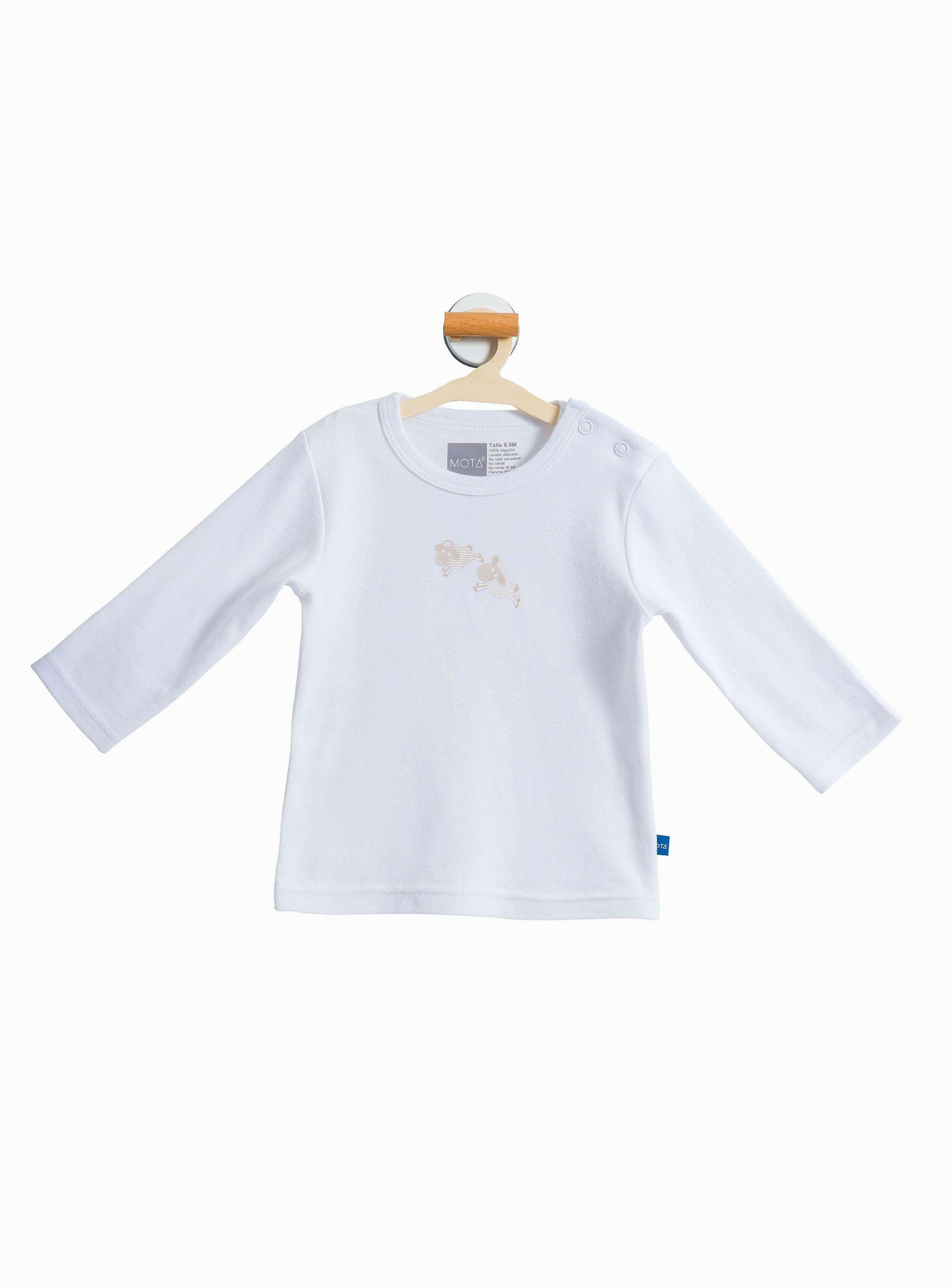 Camiseta Mota Bebé Pack 2 Manga Larga Mota-1