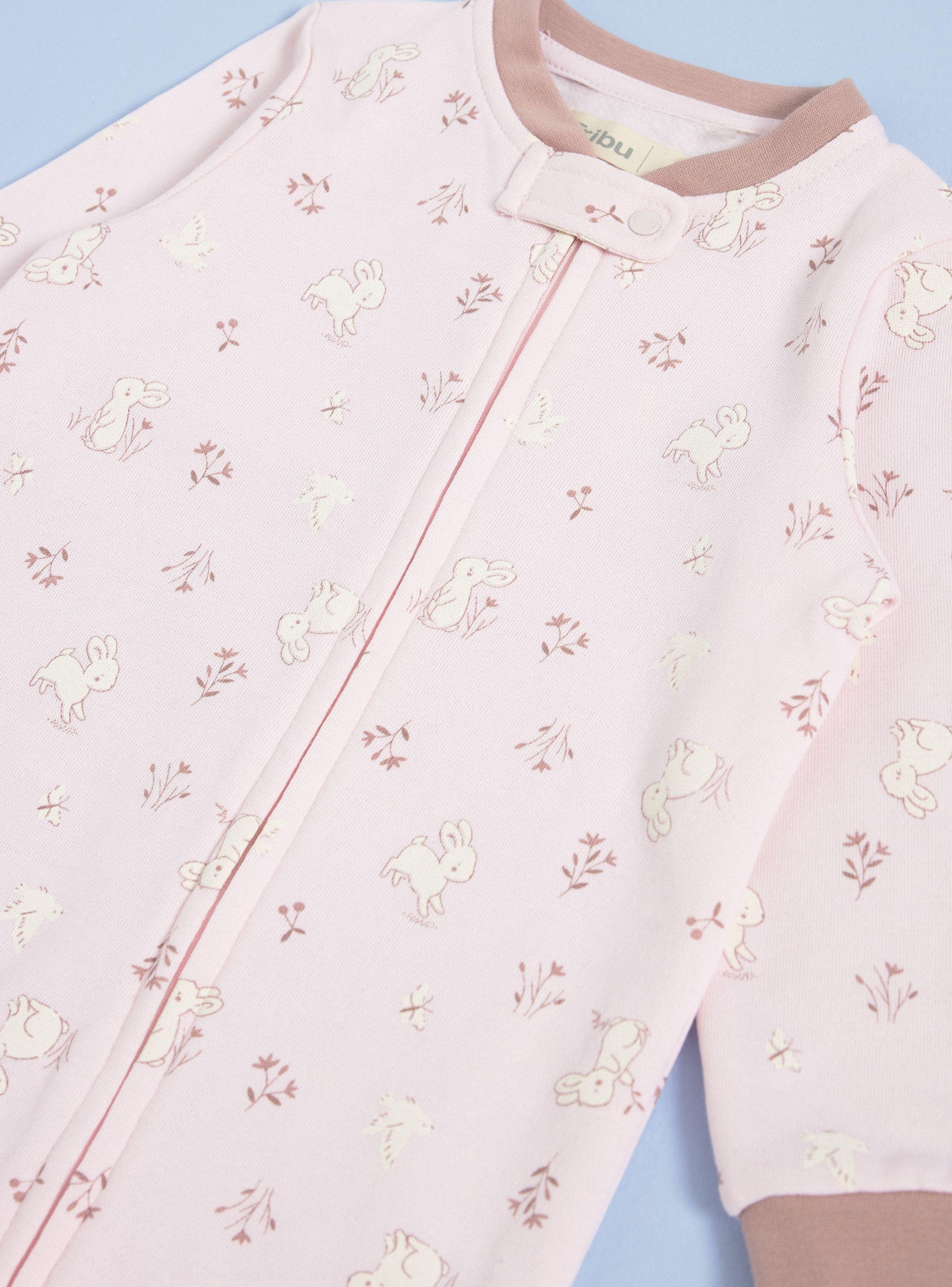 Pijamas Estampado con Cierre Delantero-2
