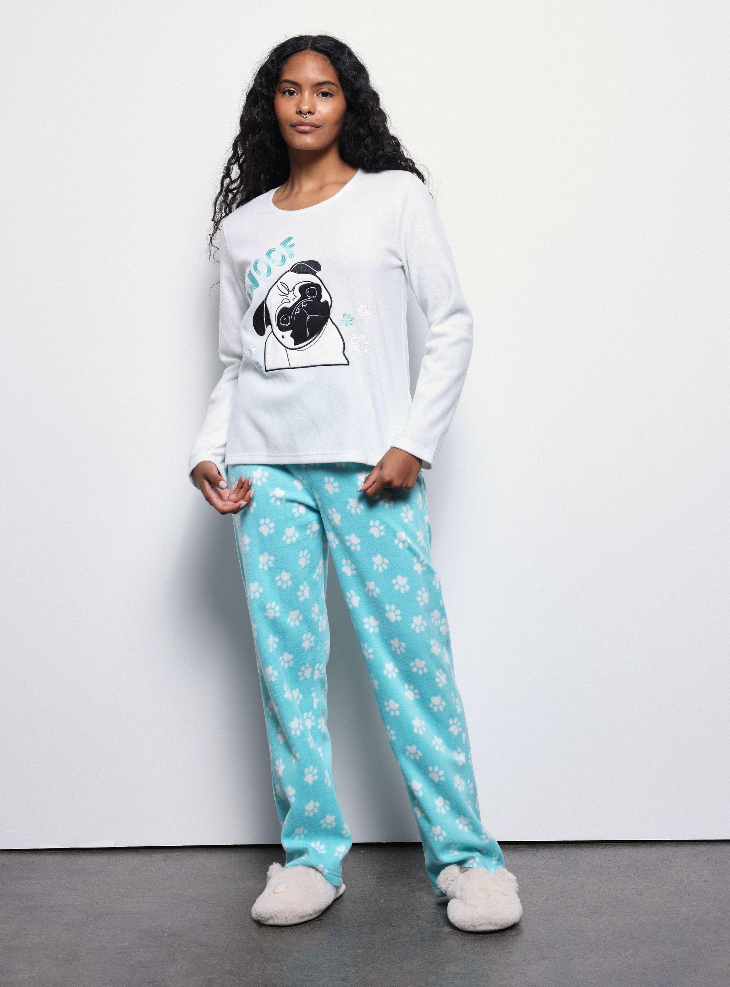 Pijama Polar Bordado Diferentes Diseños-0