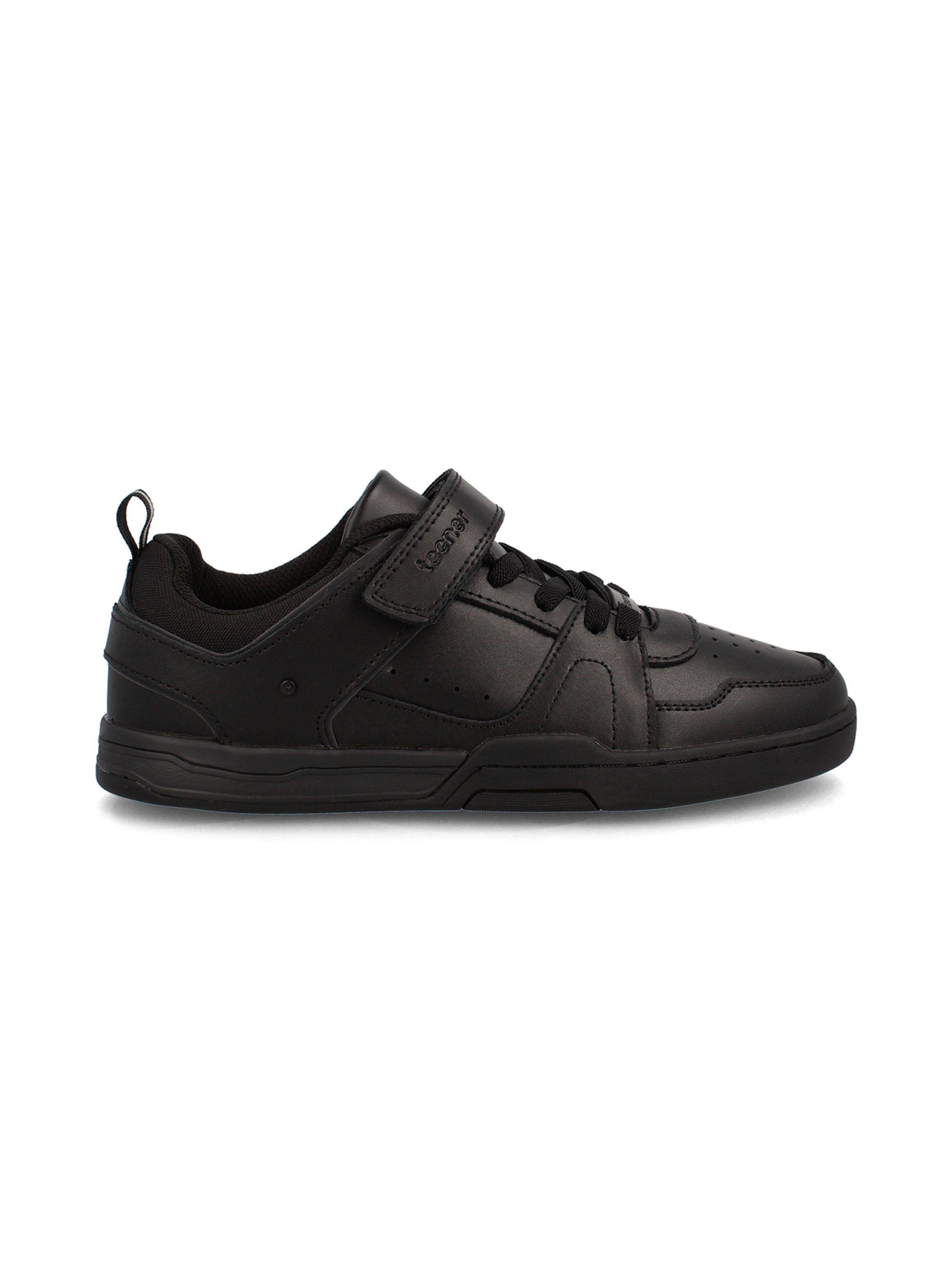 Zapatilla Escolar Cuero Newton Niño-0