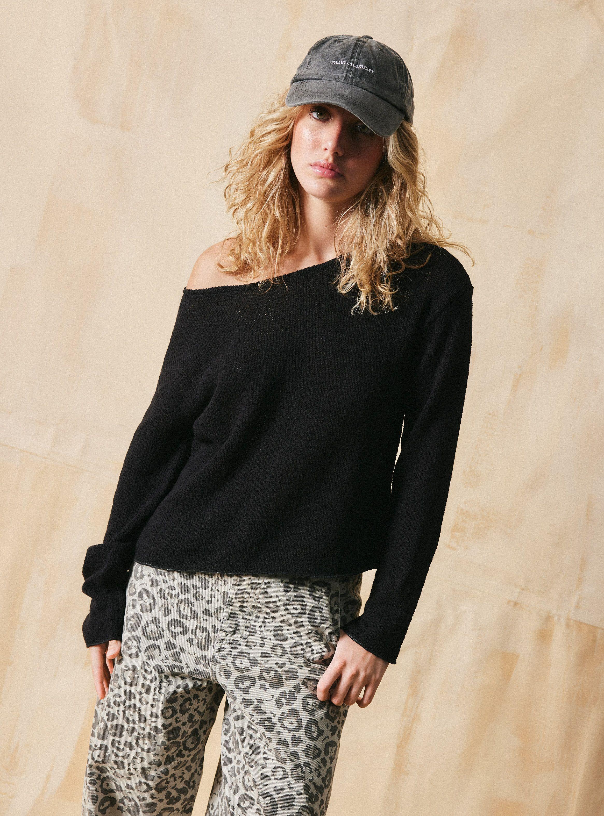 Sweater Tejido Relax Fit-0