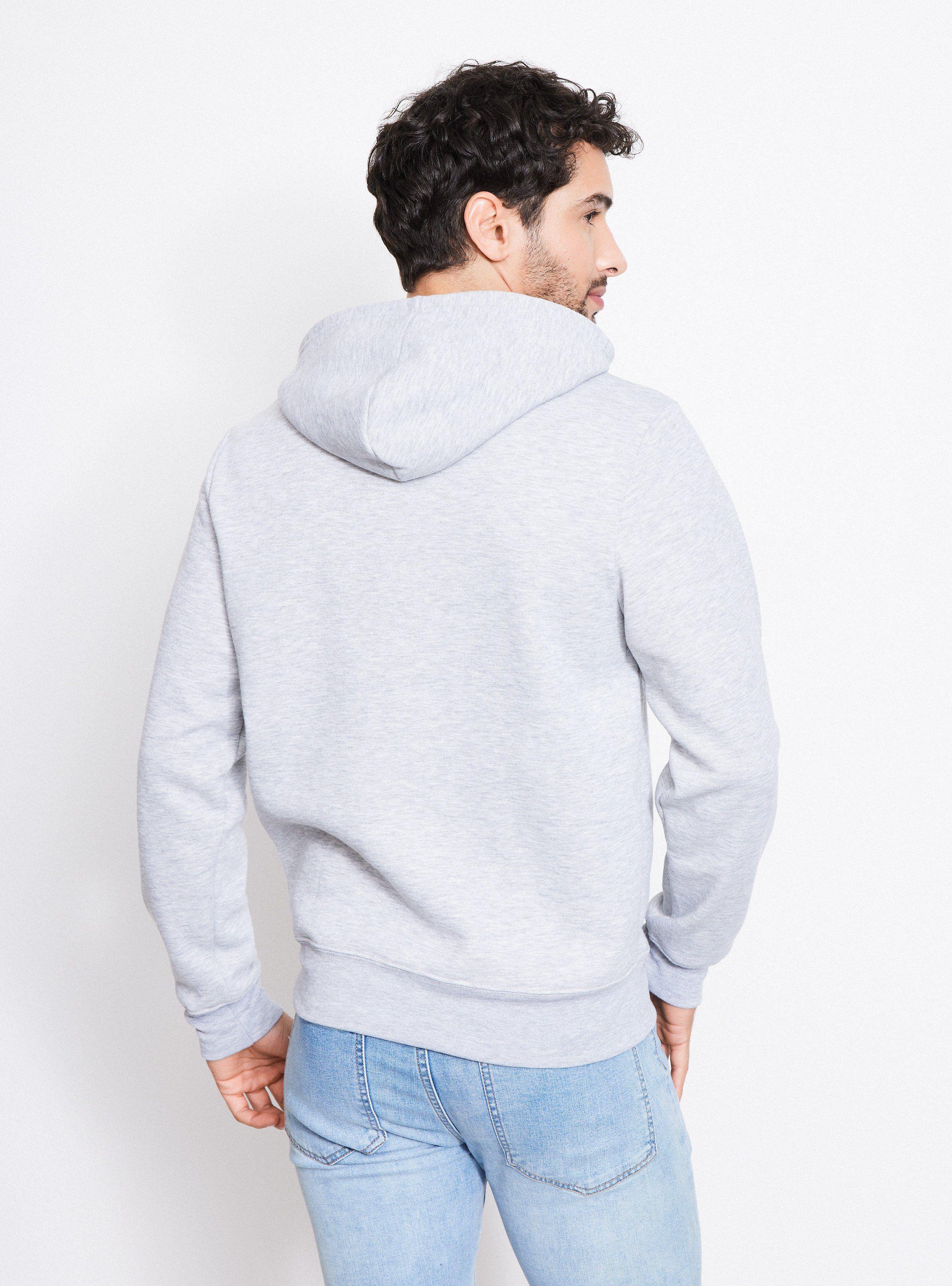 Polerón Hoodie Logo En Pecho-1